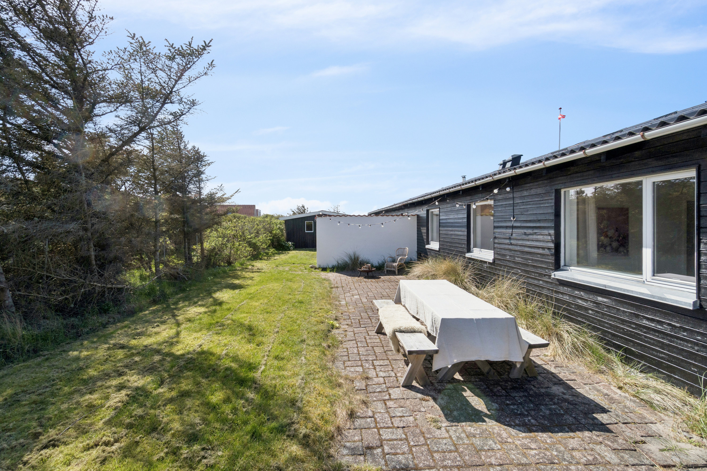 Fremhævet terrasse billede i fuldskærmstilstand. Billede af Krovej 44, Klitmøller, 7700 Thisted