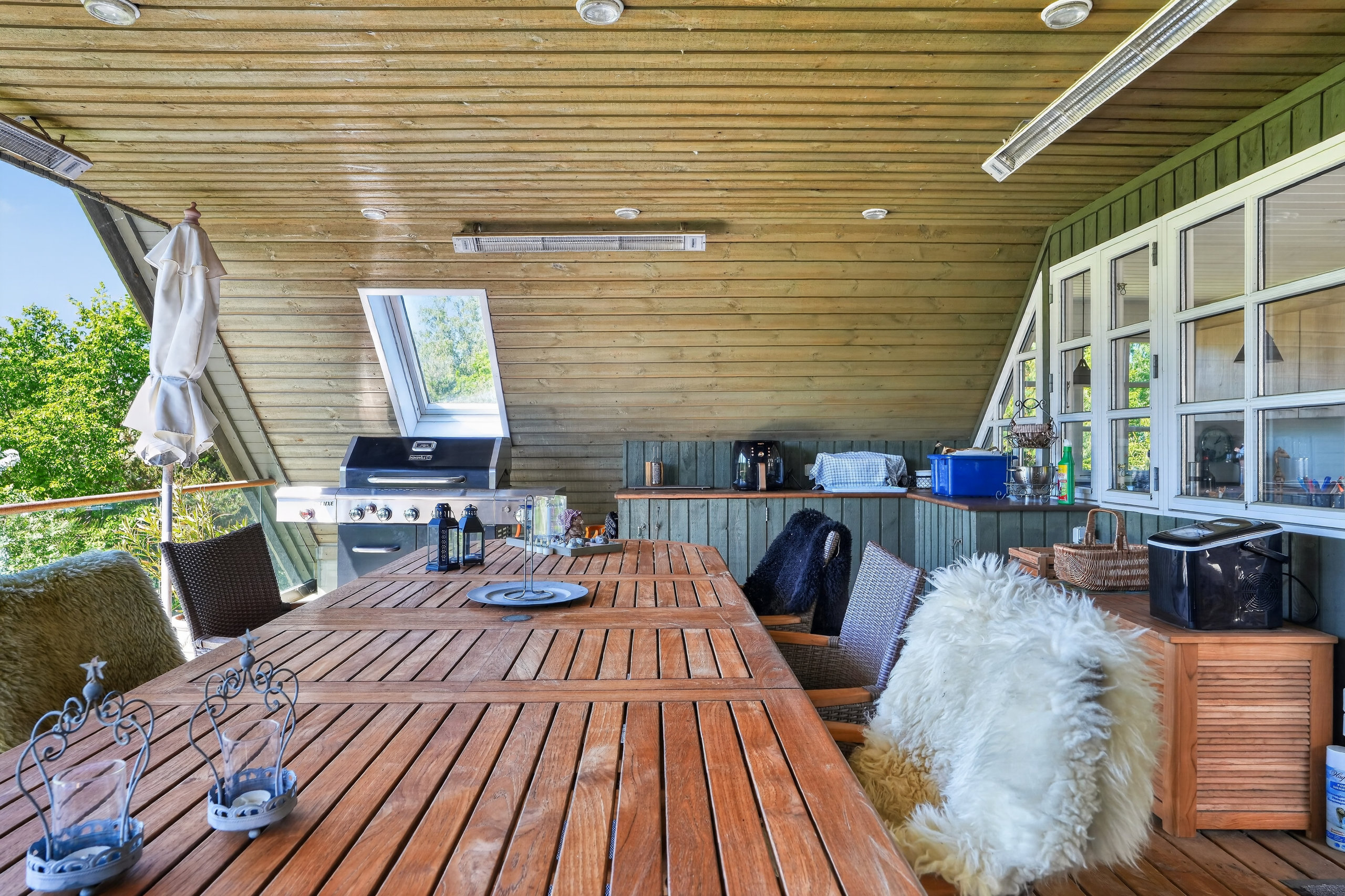 Fremhævet terrasse billede i fuldskærmstilstand. Billede af Bentvedsvej 19, 4581 Rørvig