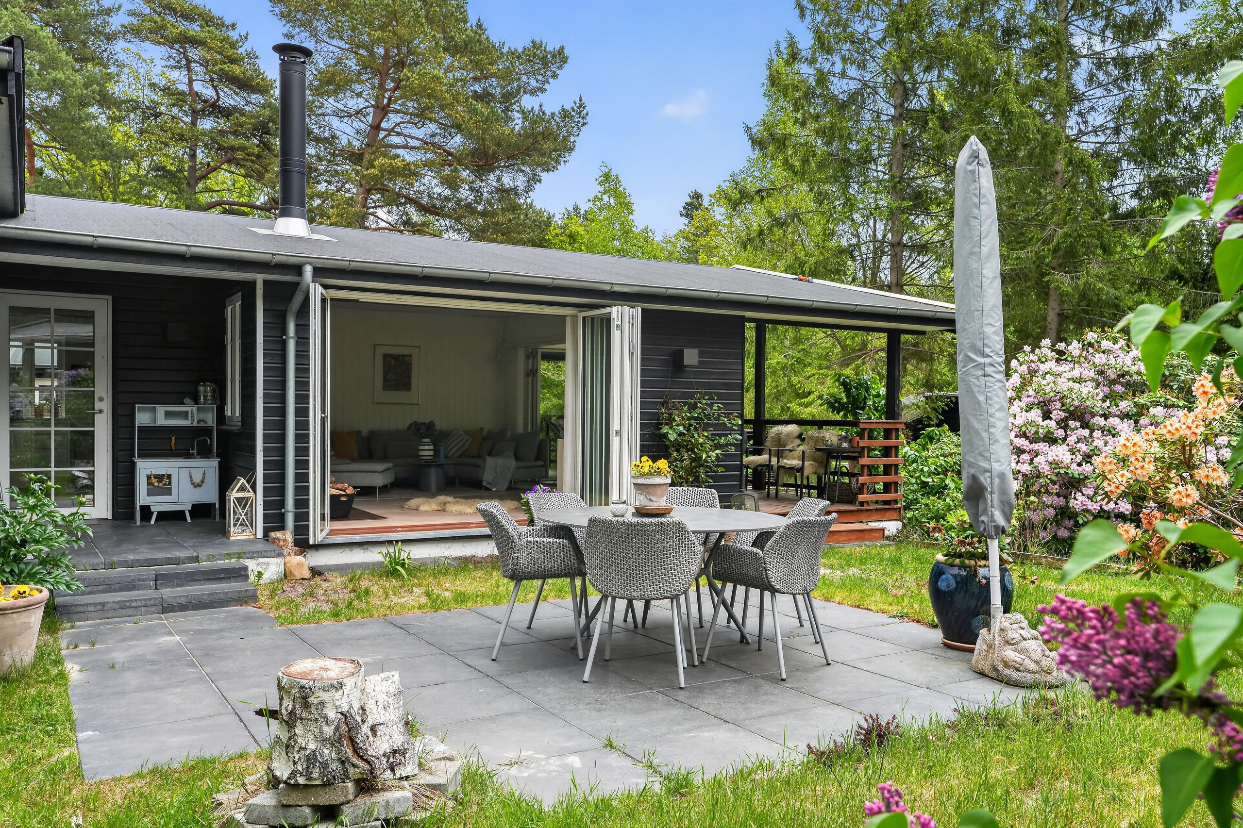 Fremhævet terrasse billede i fuldskærmstilstand. Billede af Telegrafvej 19, 4581 Rørvig