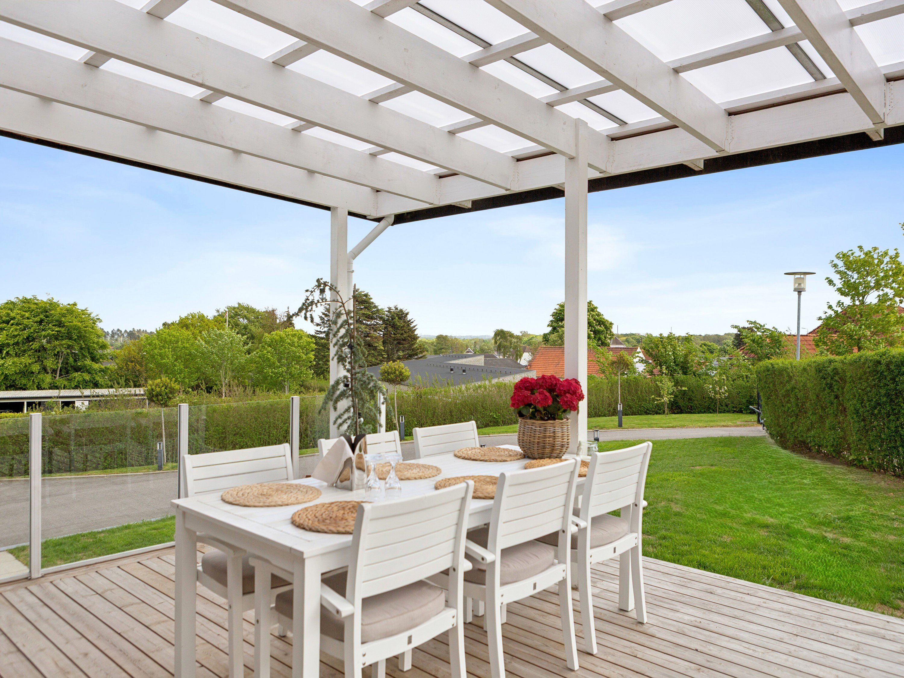 Fremhævet terrasse billede i fuldskærmstilstand. Billede af Lien 2, 9800 Hjørring