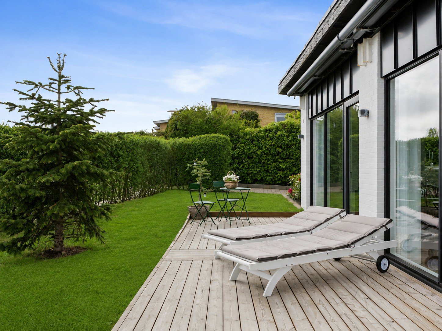 Fremhævet terrasse billede i fuldskærmstilstand. Billede af Lien 2, 9800 Hjørring