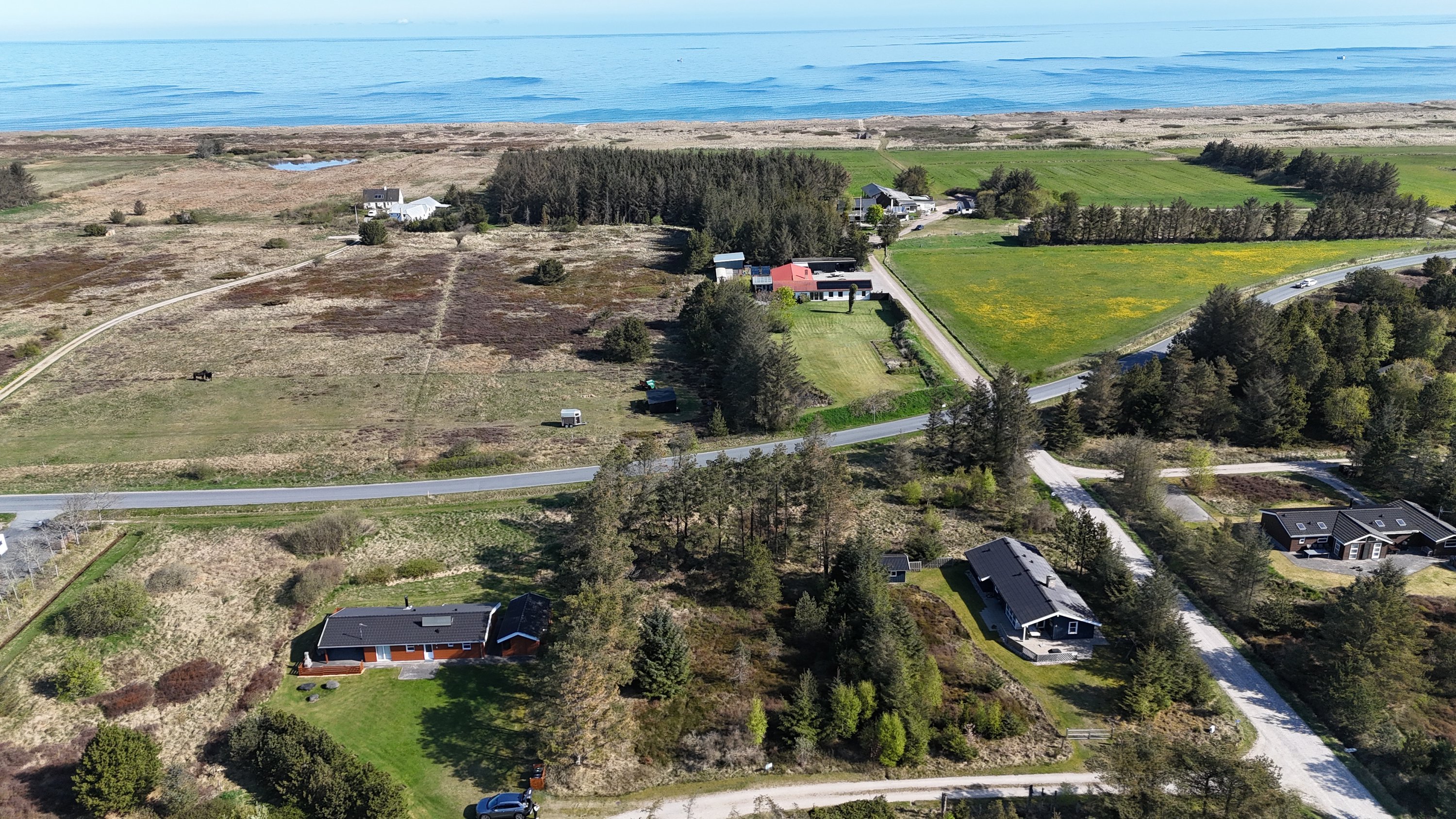 Fremhævet  billede i fuldskærmstilstand. Billede af Blåbærstien 4, Thorupstrand, 9690 Fjerritslev