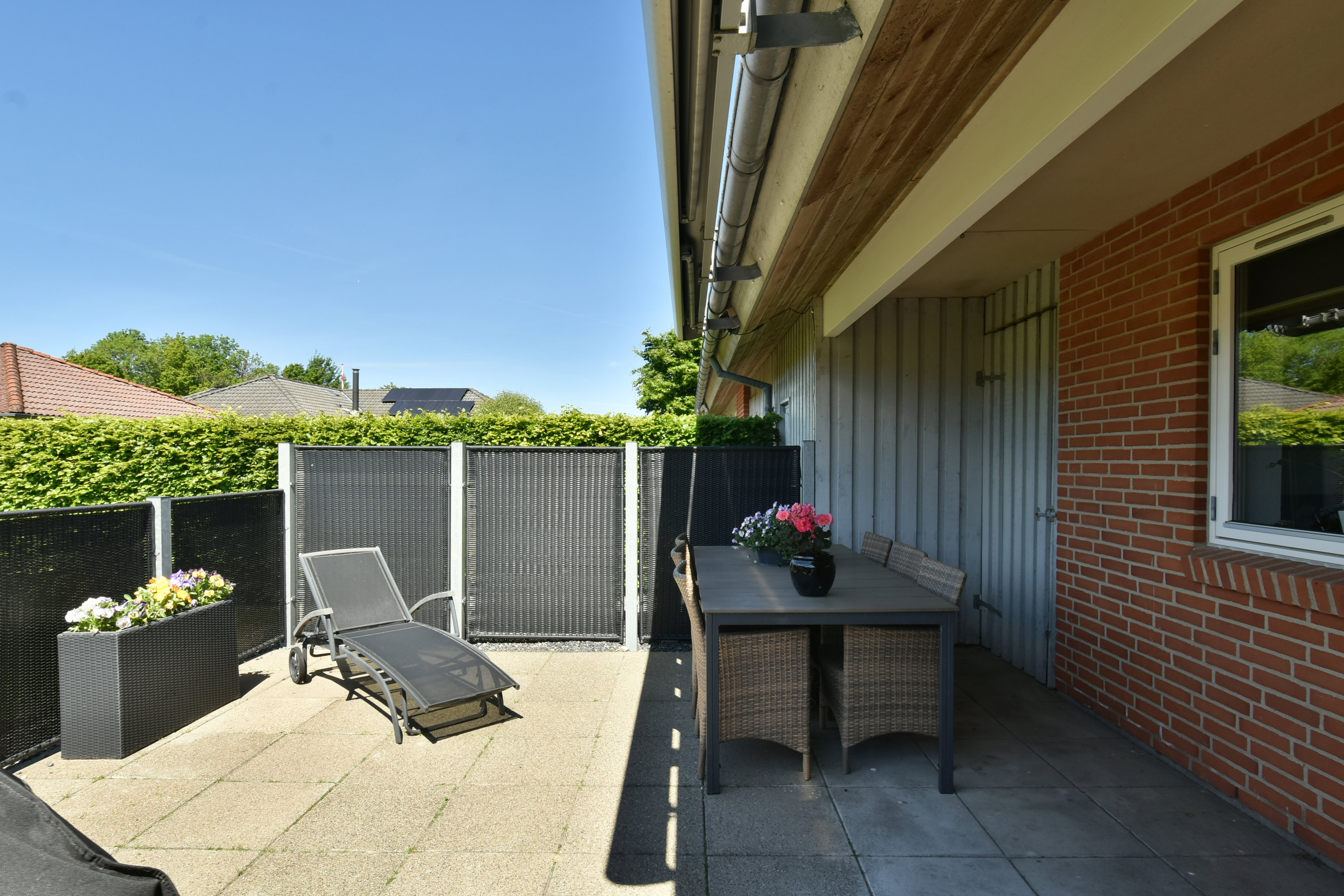 Fremhævet terrasse billede i fuldskærmstilstand. Billede af Rønne Alle 316, 7451 Sunds