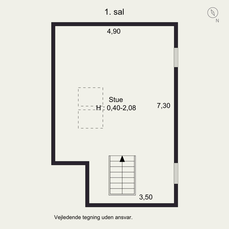 Plantegninger billede af Gormsgade 2, 1., 5000 Odense C