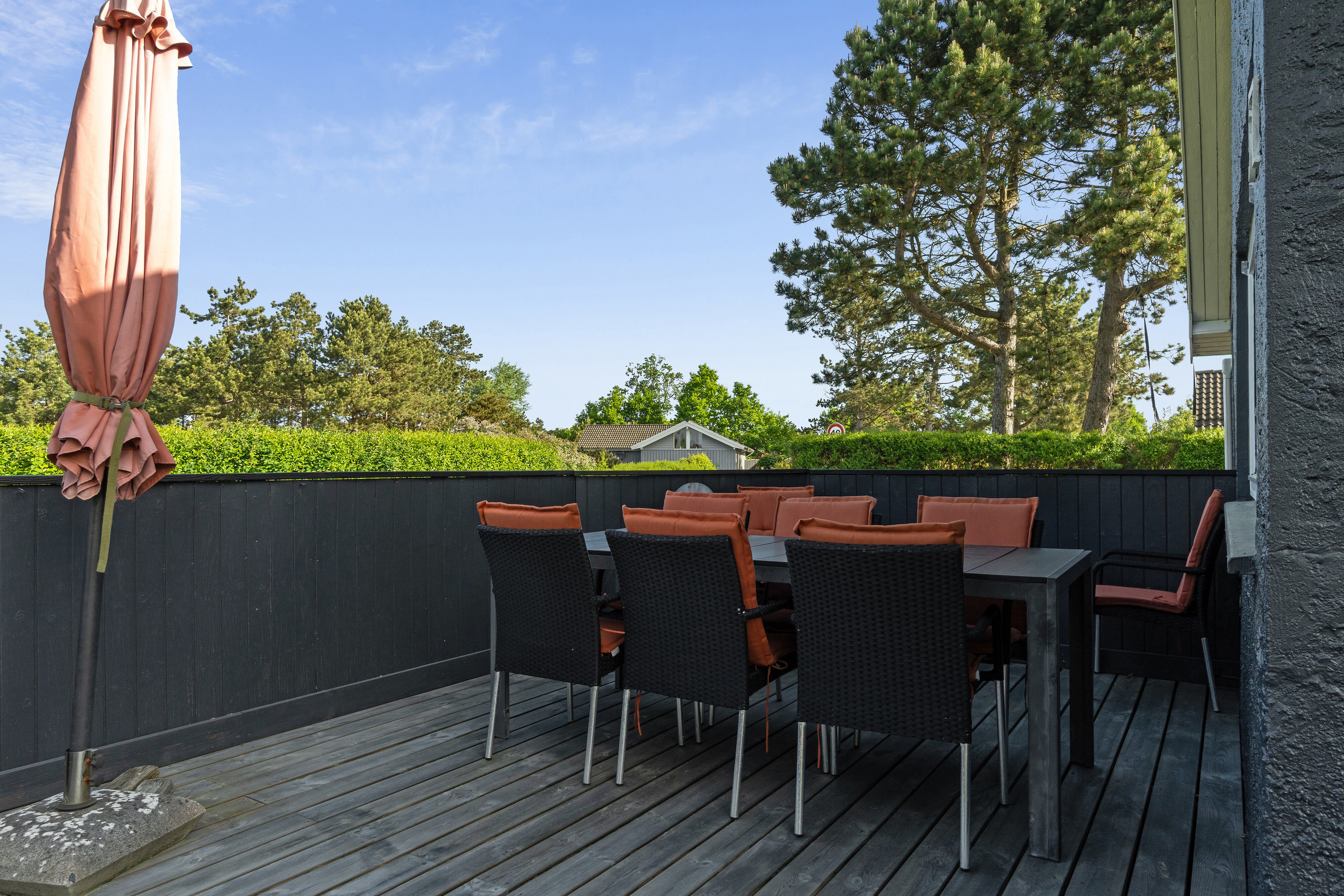 Fremhævet terrasse billede i fuldskærmstilstand. Billede af Kongsmarkvej 57, 4200 Slagelse