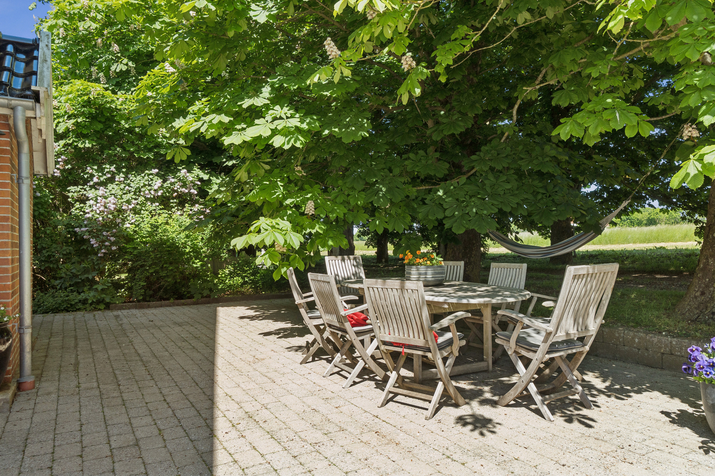 Fremhævet terrasse billede i fuldskærmstilstand. Billede af Høvevej 11, Høve, 4261 Dalmose
