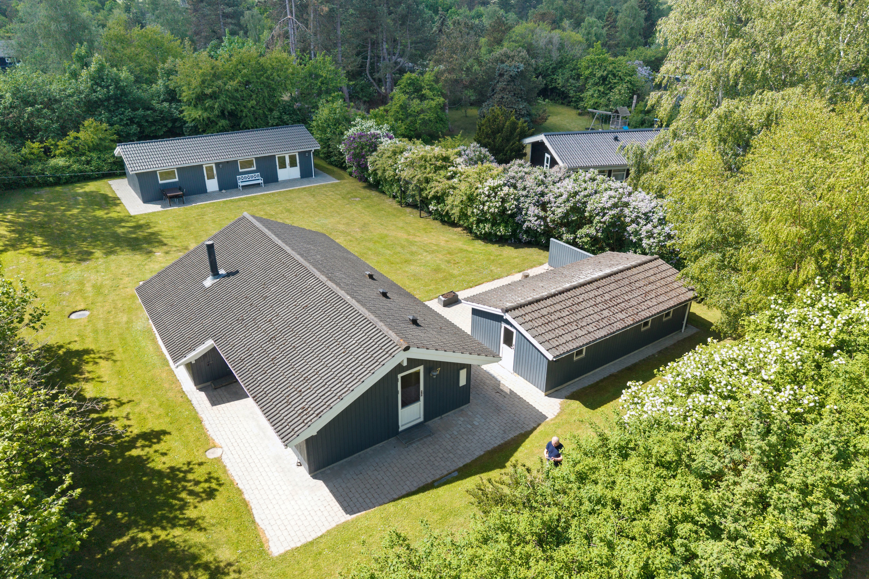 Fremhævet terrasse billede i fuldskærmstilstand. Billede af Jenlevej 7, Elsegårde Strand, 8400 Ebeltoft