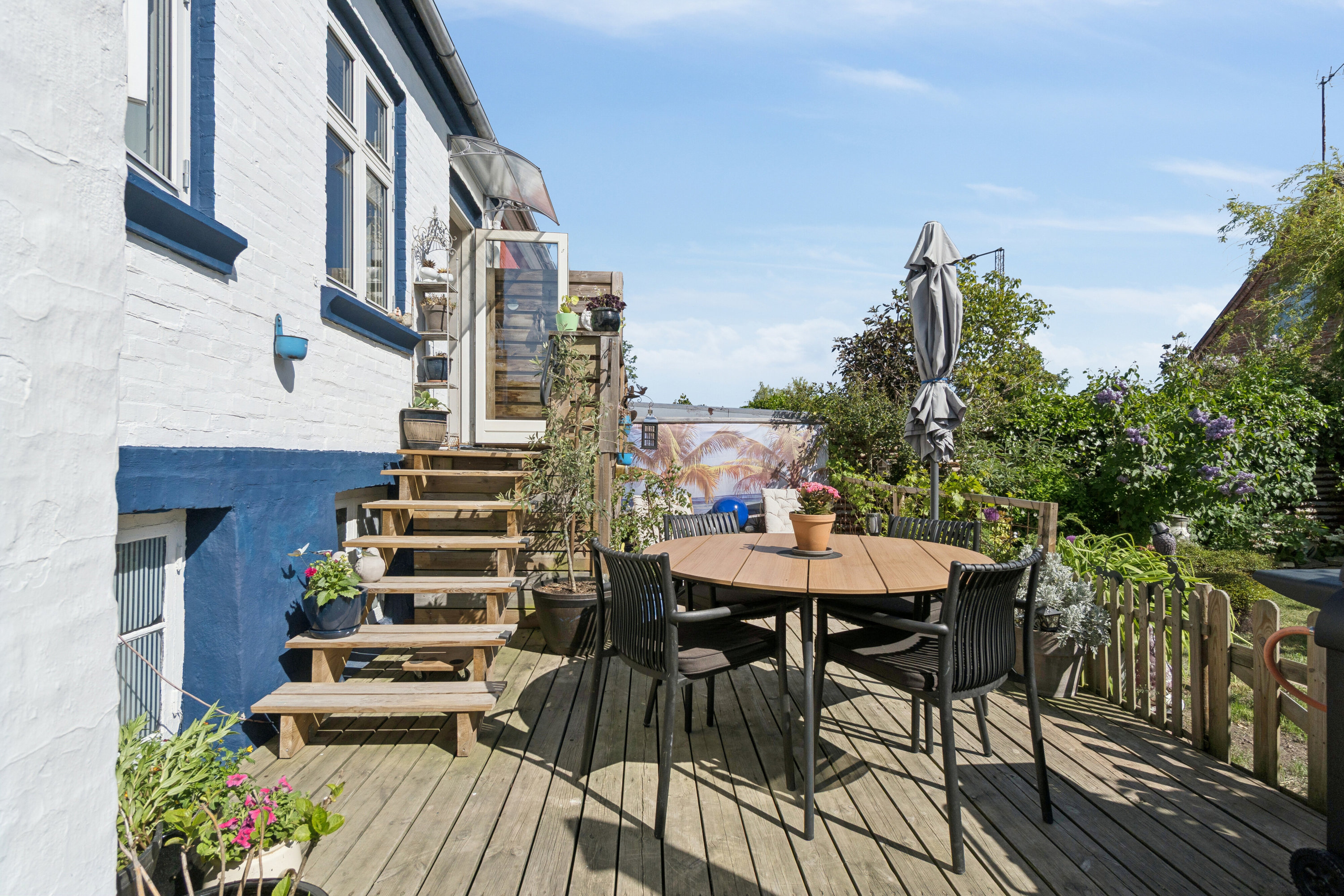 Fremhævet terrasse billede i fuldskærmstilstand. Billede af Smedegade 30, Aakirkeby, 3720 Aakirkeby