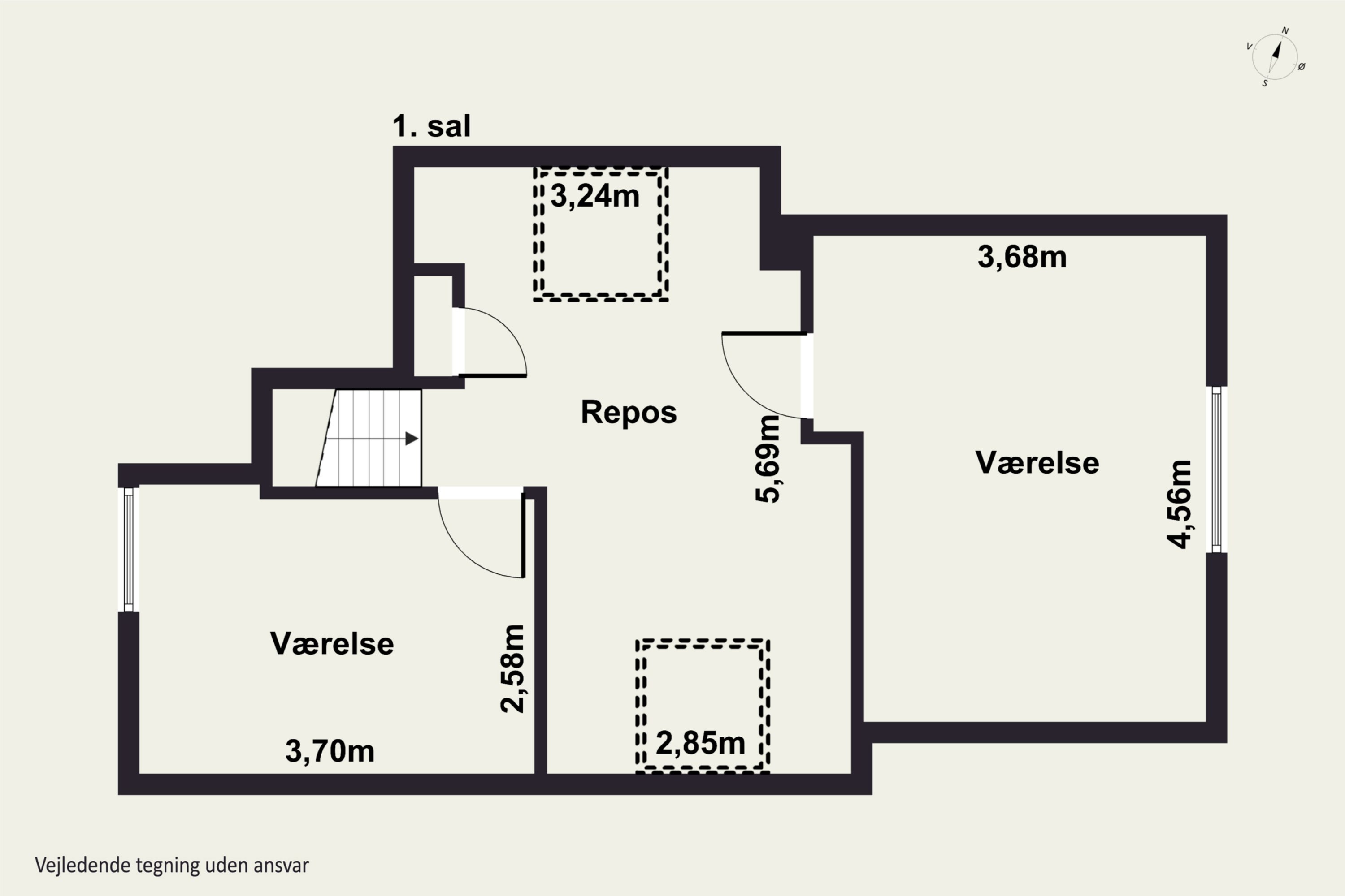Plantegninger billede af Klostermøllevej 31, 7770 Vestervig
