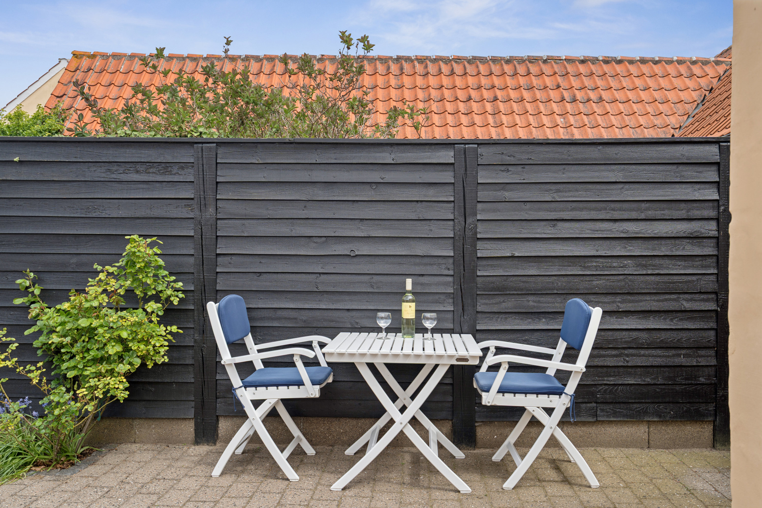 Fremhævet terrasse billede i fuldskærmstilstand. Billede af Kappelborgvej 5, Midtbyen, 9990 Skagen