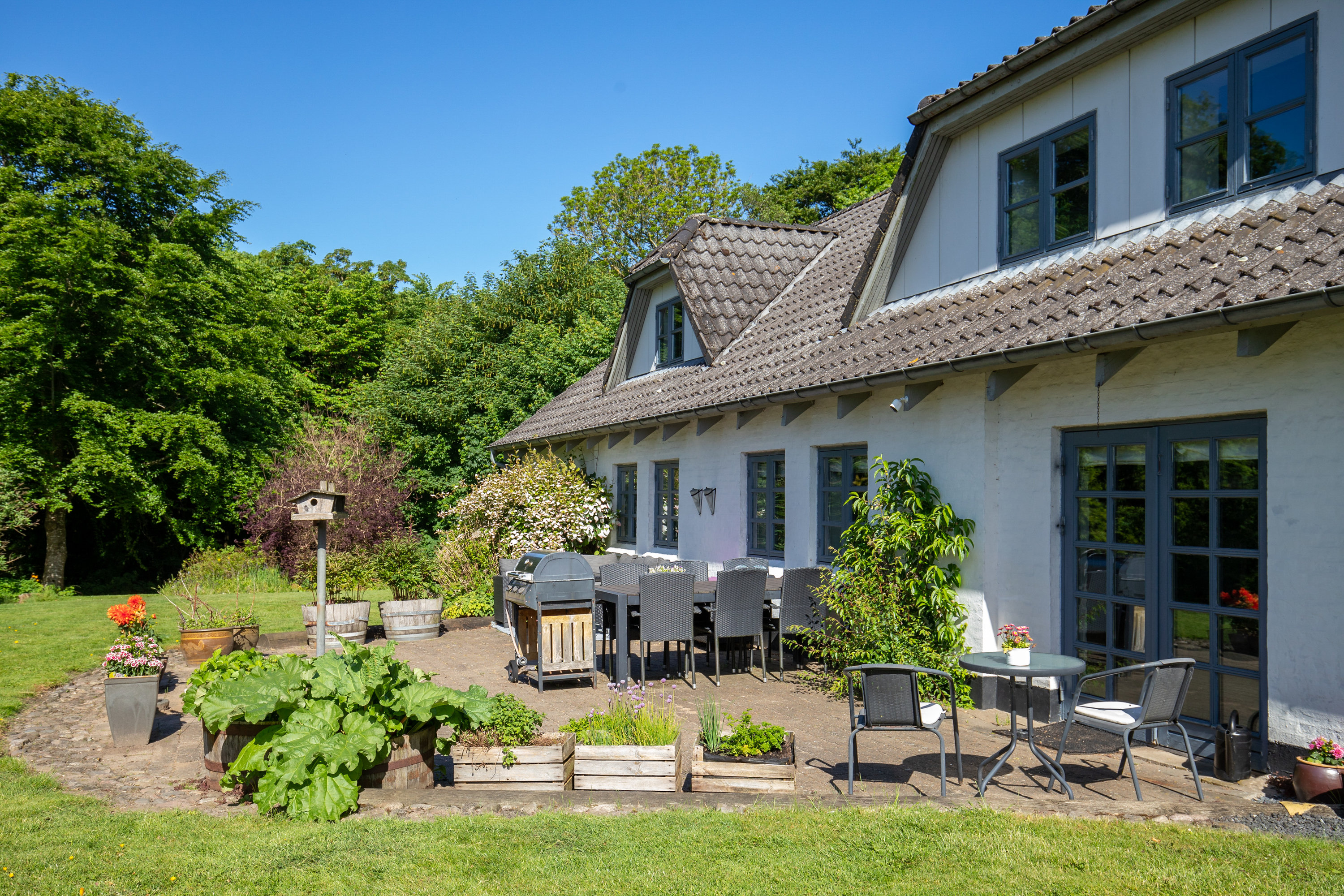 Fremhævet terrasse billede i fuldskærmstilstand. Billede af Koldingvej 14, 6580 Vamdrup