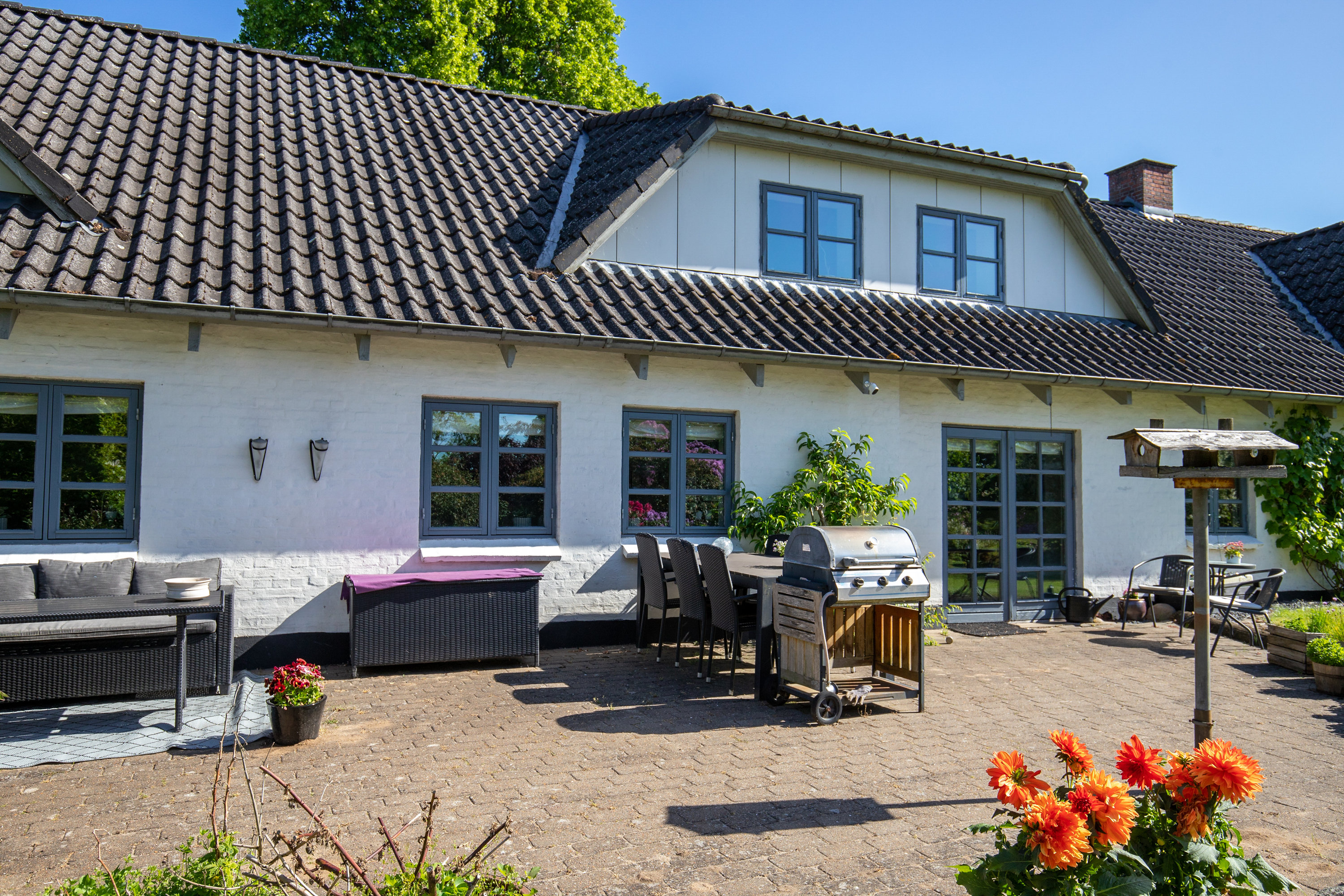 Fremhævet terrasse billede i fuldskærmstilstand. Billede af Koldingvej 14, 6580 Vamdrup