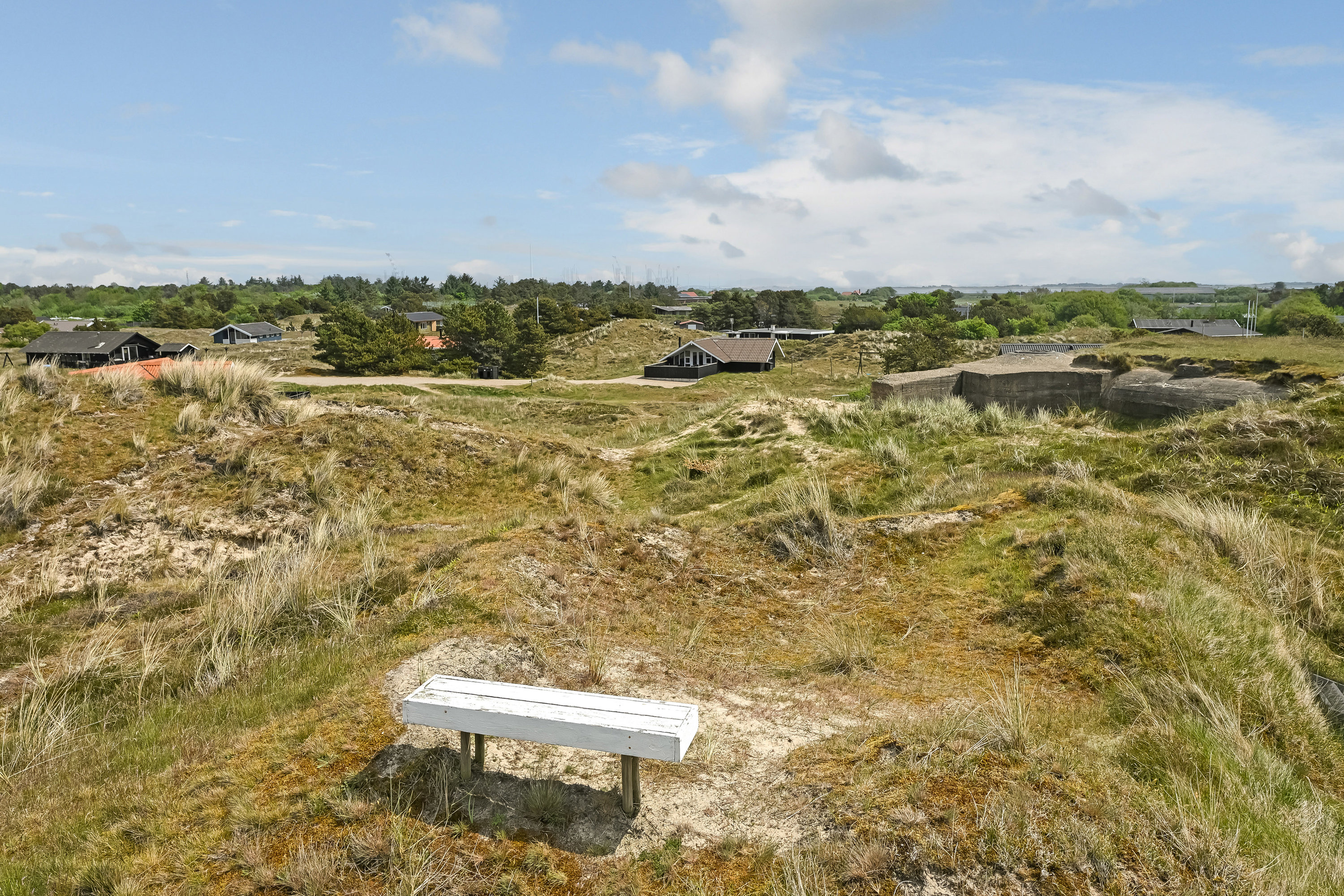 Fremhævet område billede i fuldskærmstilstand. Billede af Norges Fjelde 44, Fanø Bad, 6720 Fanø