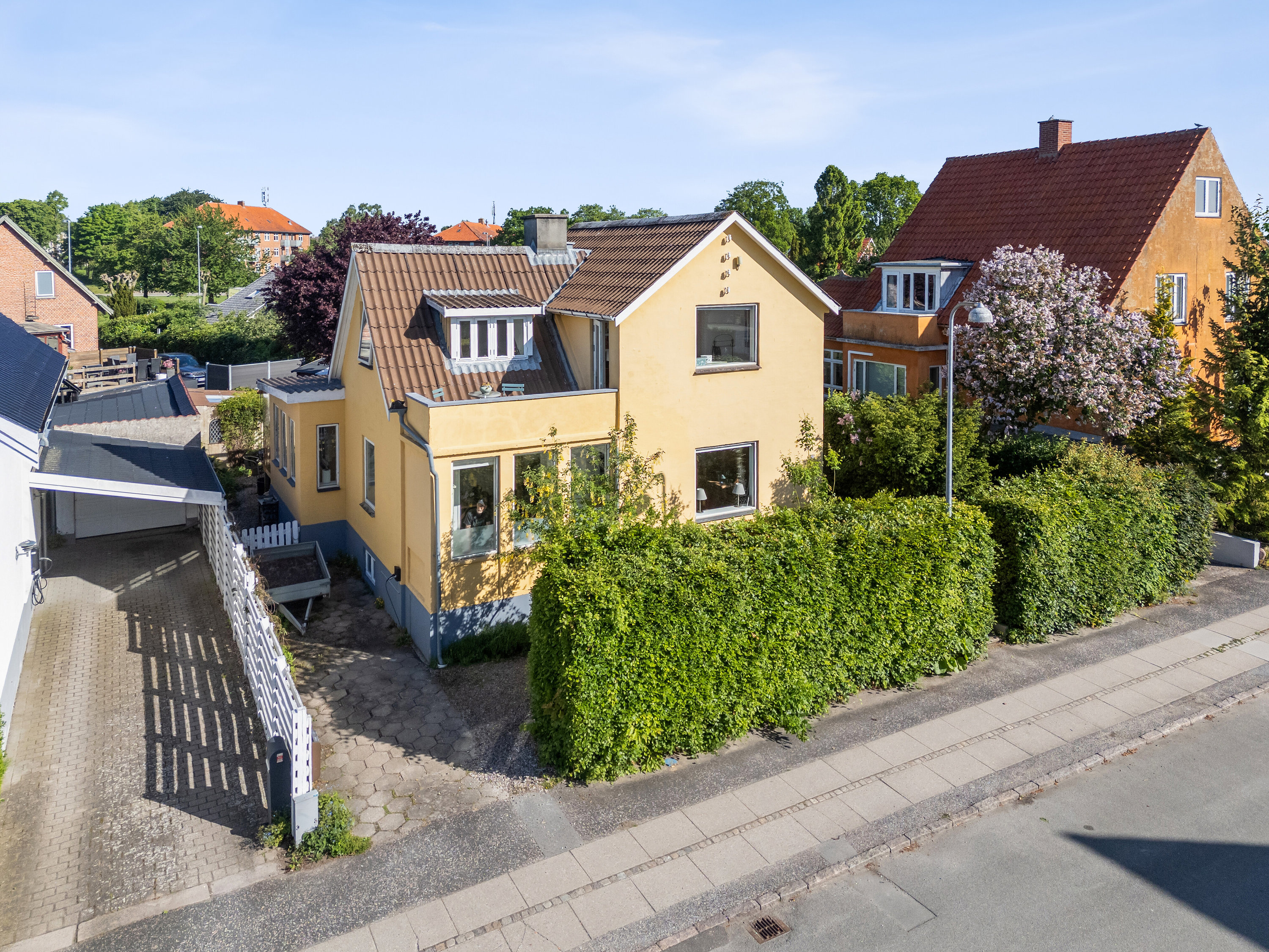 Fremhævet set fra vejen billede i fuldskærmstilstand. Billede af Tordenskjoldsgade 40, 4200 Slagelse