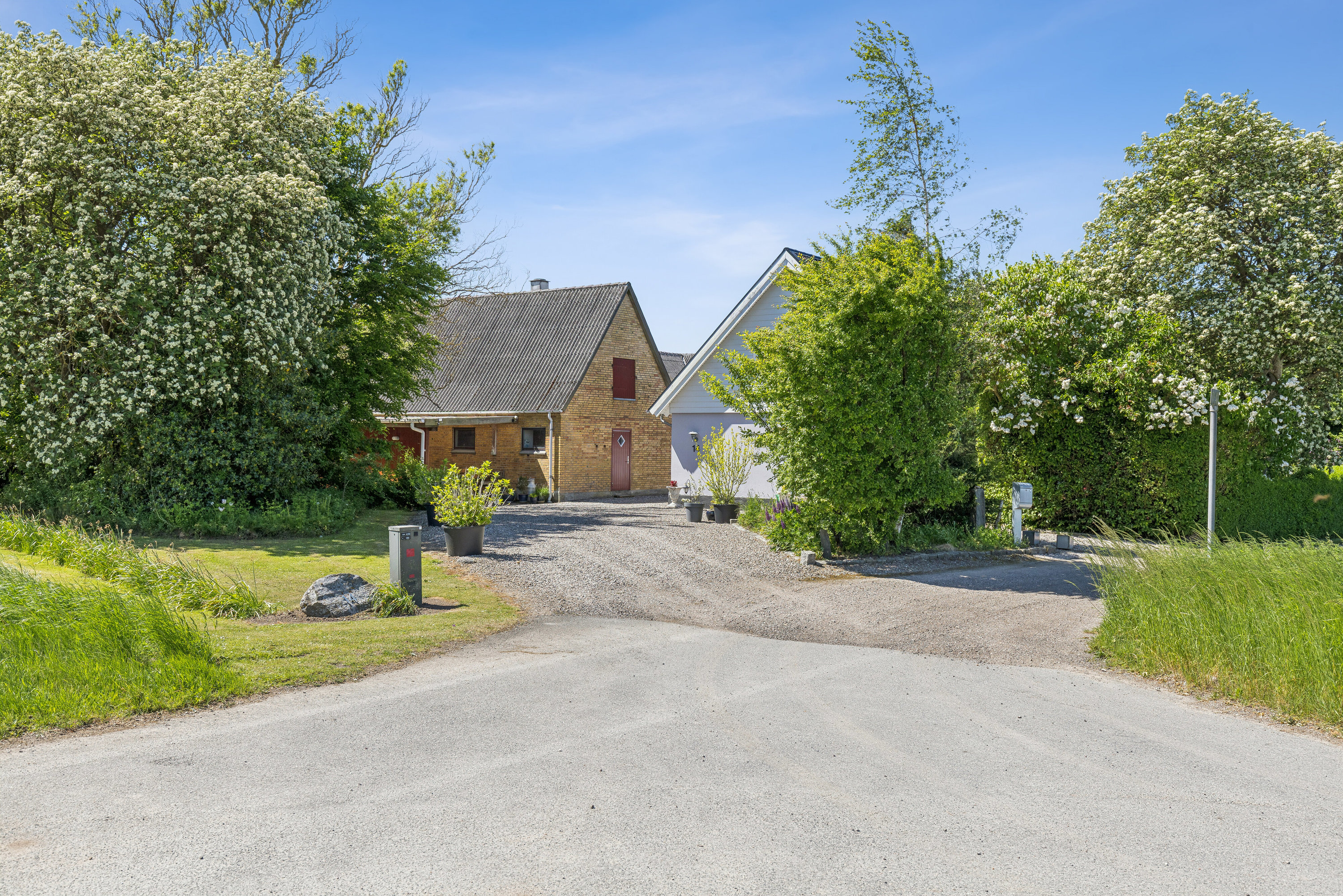 Fremhævet facade billede i fuldskærmstilstand. Billede af Banevej 14, Hyllested, 4261 Dalmose