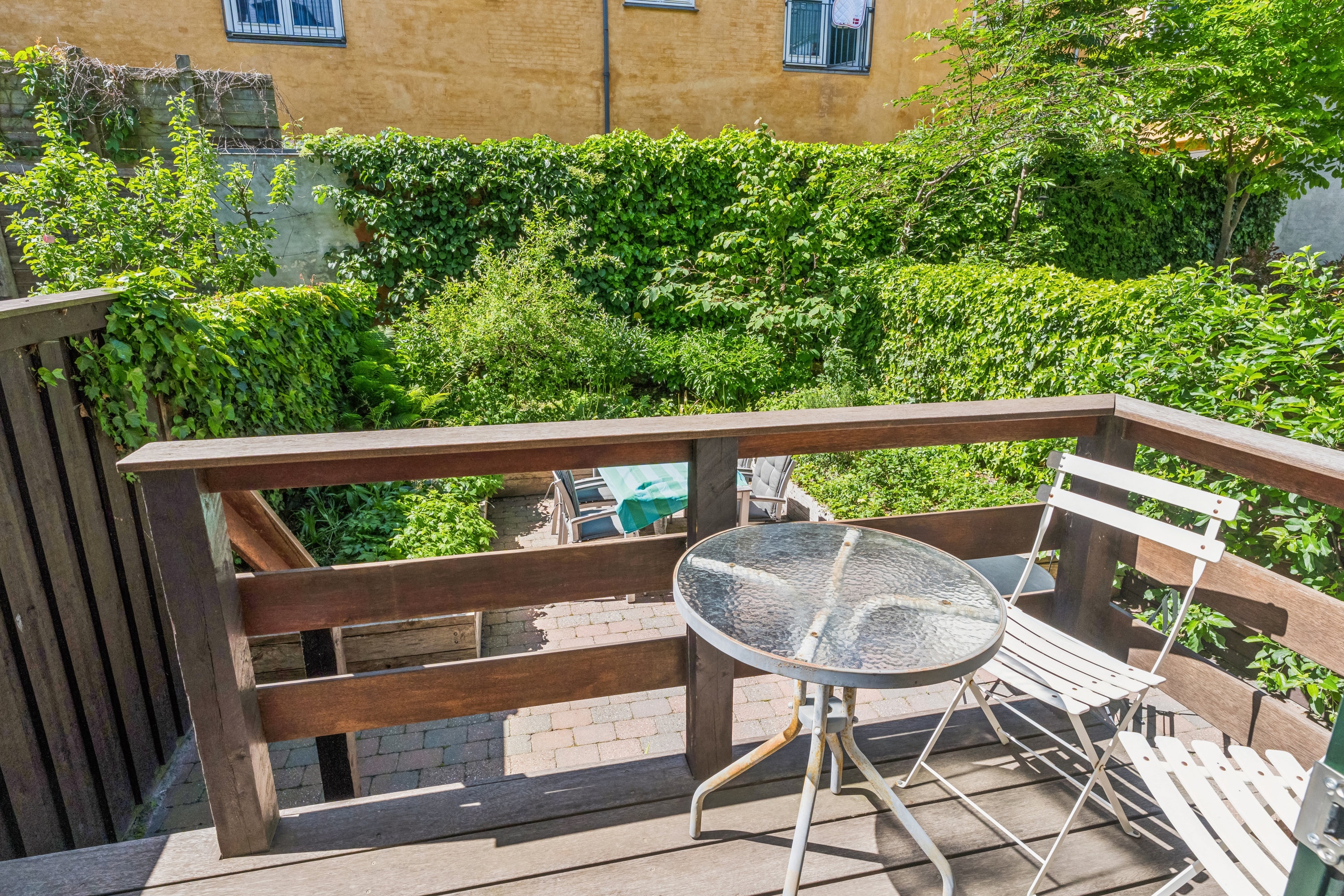 Fremhævet terrasse billede i fuldskærmstilstand. Billede af H.C. Lumbyes Gade 9, 2100 København Ø