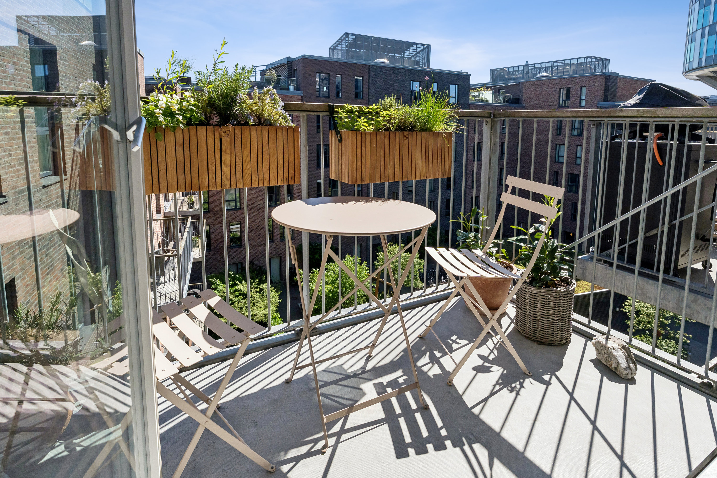 Fremhævet terrasse billede i fuldskærmstilstand. Billede af Murmanskgade 3, 4. tv., 2150 Nordhavn