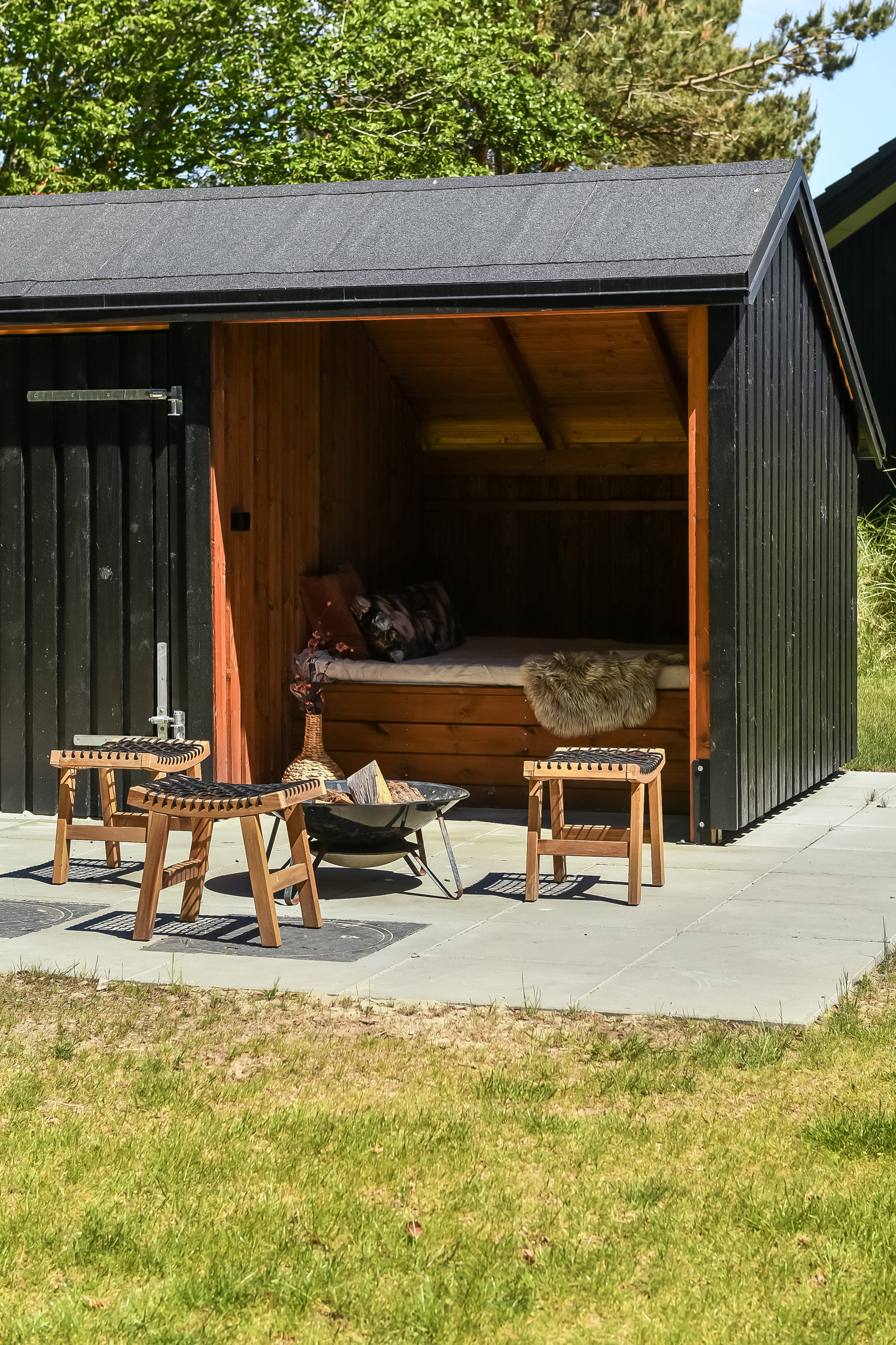Fremhævet terrasse billede i fuldskærmstilstand. Billede af Bjergbovej 16, 6857 Blåvand