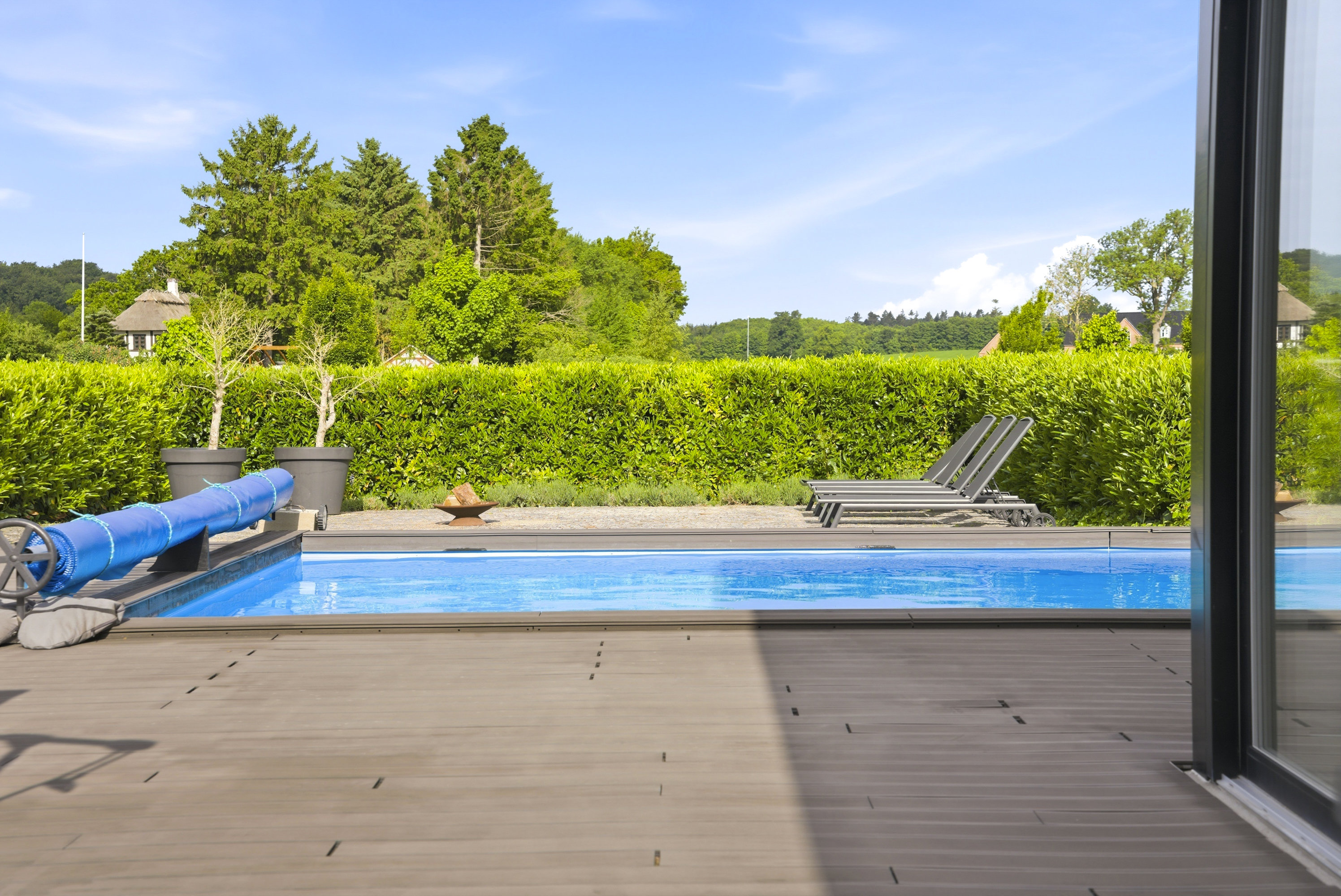 Fremhævet swimmingpool billede i fuldskærmstilstand. Billede af Overtvedvej 16, Allesø, 5270 Odense N