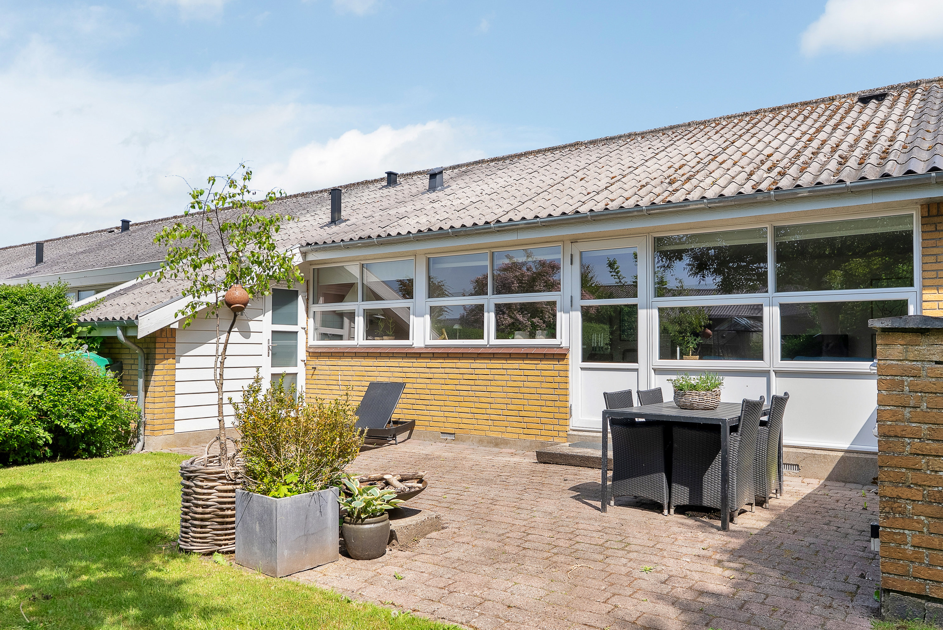 Fremhævet terrasse billede i fuldskærmstilstand. Billede af Morelvej 68, Sanderum, 5250 Odense SV