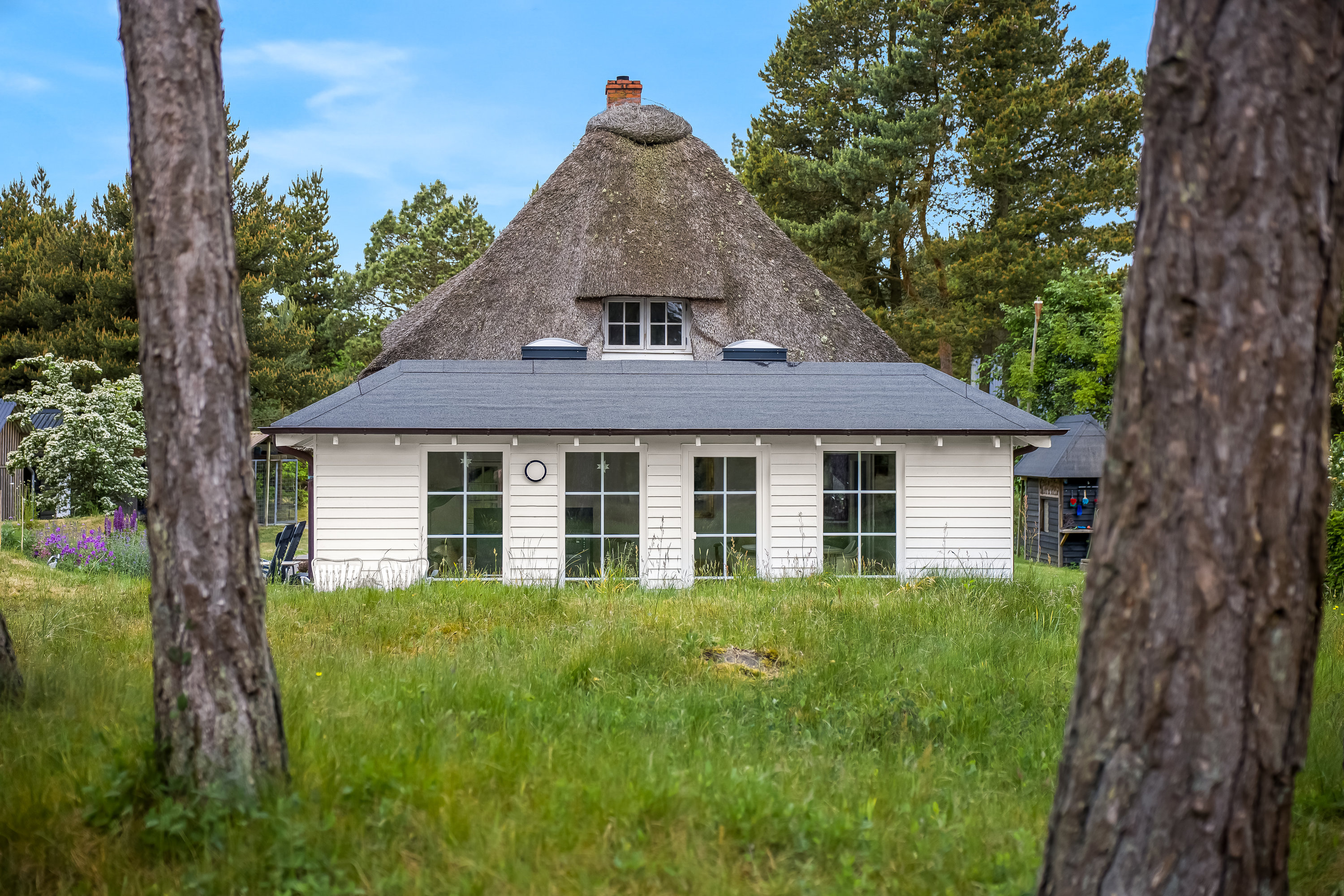 Fremhævet facade billede i fuldskærmstilstand. Billede af Havnebyvej 161, Kirkeby, 6792 Rømø