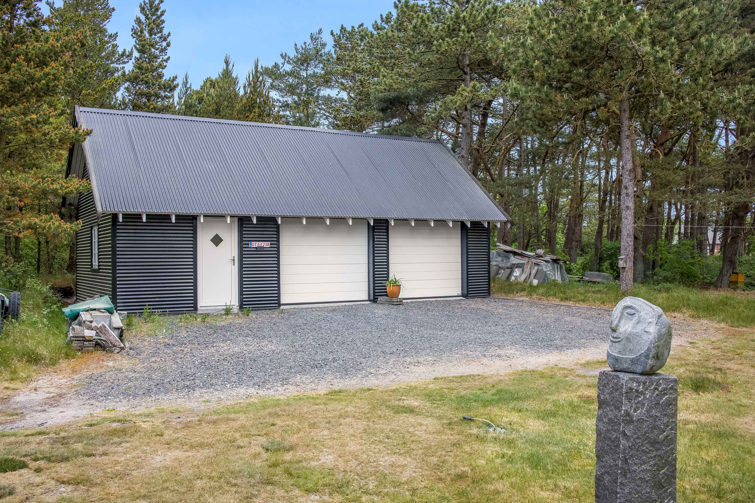 Fremhævet facade billede i fuldskærmstilstand. Billede af Havnebyvej 161, Kirkeby, 6792 Rømø