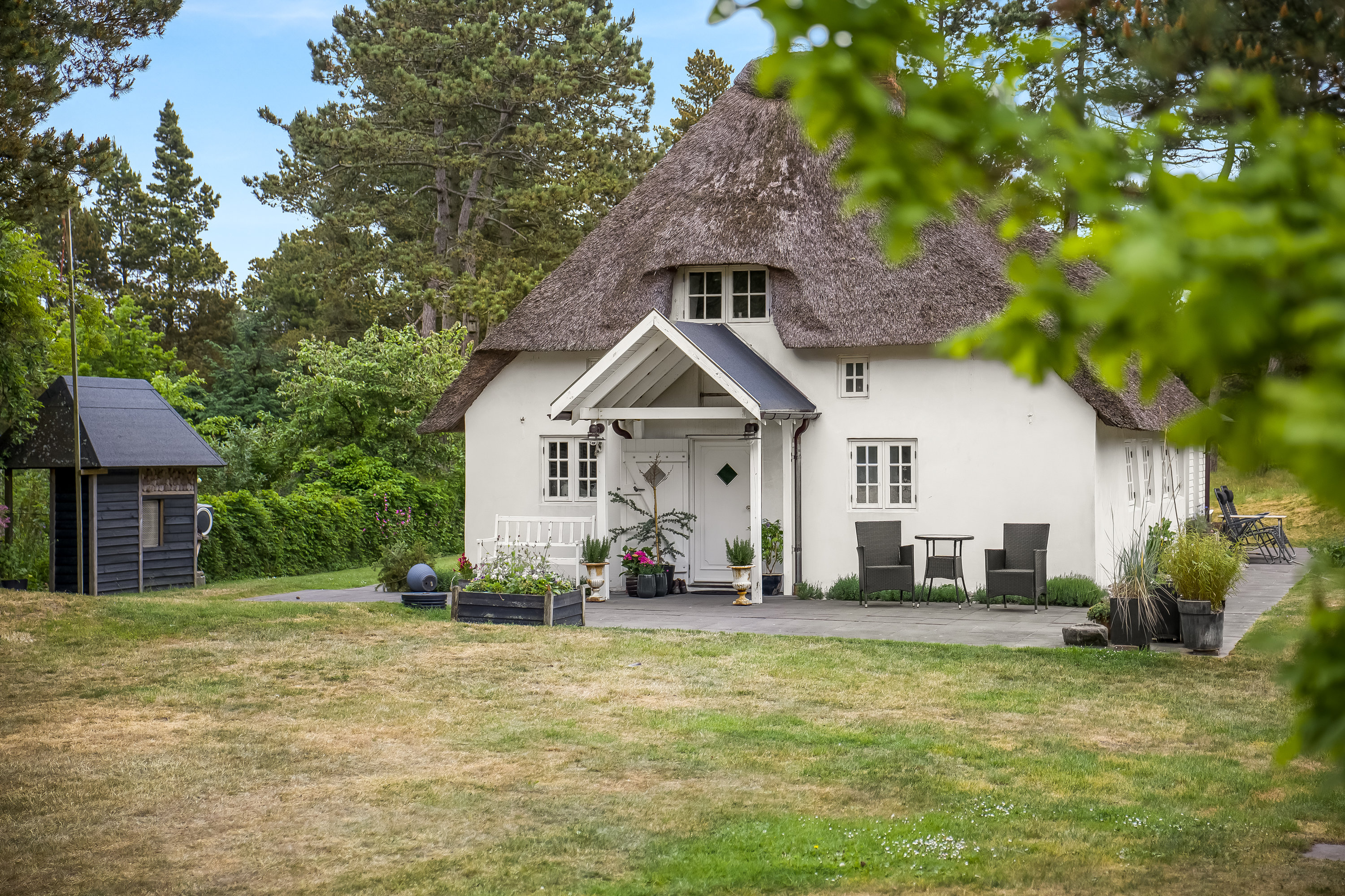 Fremhævet facade billede i fuldskærmstilstand. Billede af Havnebyvej 161, Kirkeby, 6792 Rømø