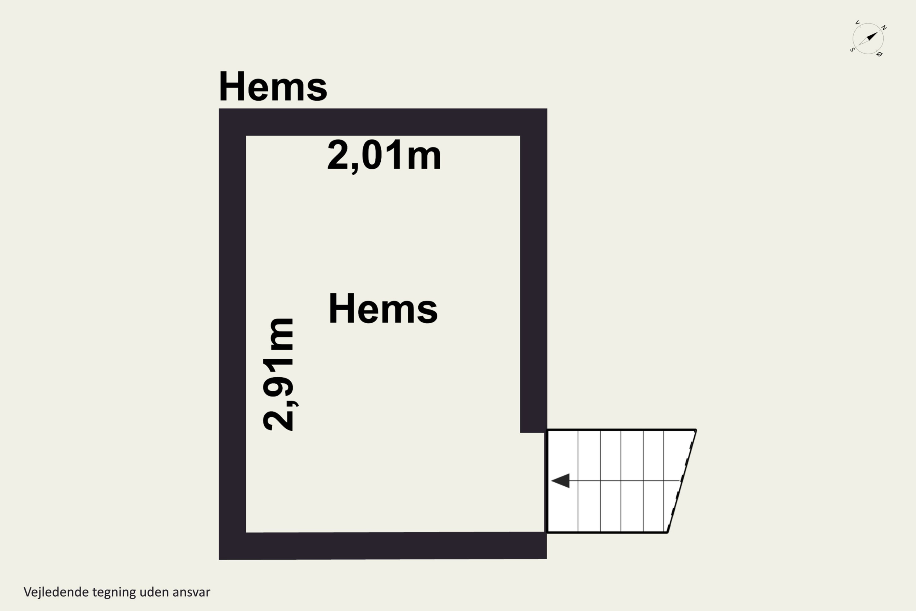 Plantegninger billede af Høvevej 11, Høve, 4261 Dalmose