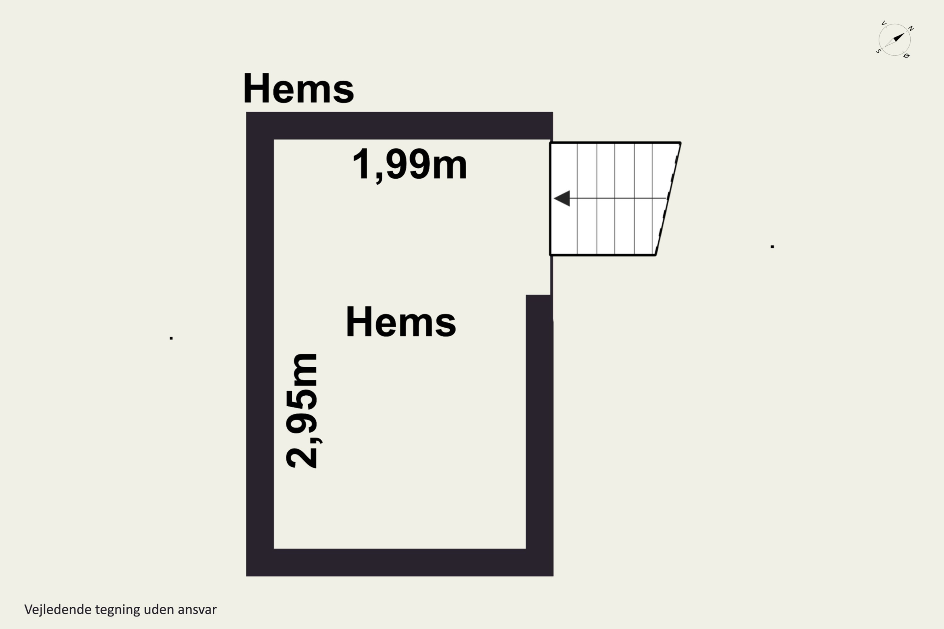 Plantegninger billede af Høvevej 11, Høve, 4261 Dalmose