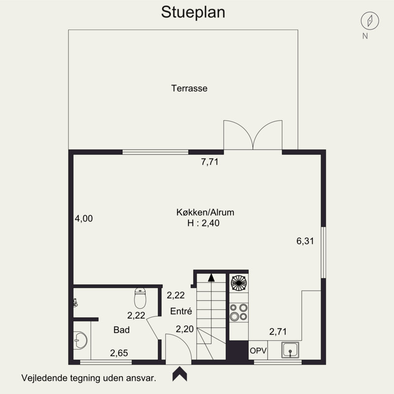 Plantegninger billede af Vejenvej 36G, Askov, 6600 Vejen