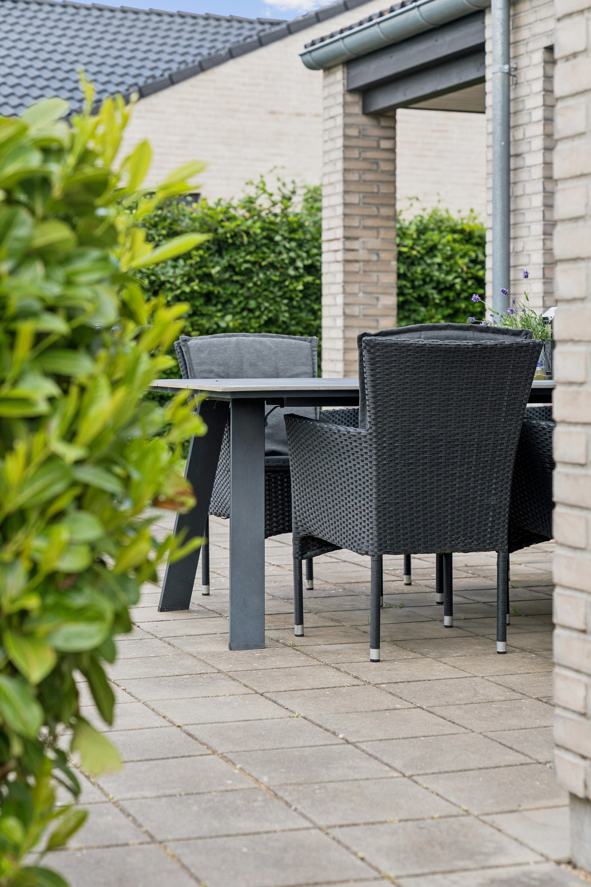 Fremhævet terrasse billede i fuldskærmstilstand. Billede af Tusindbenet 24, 7190 Billund