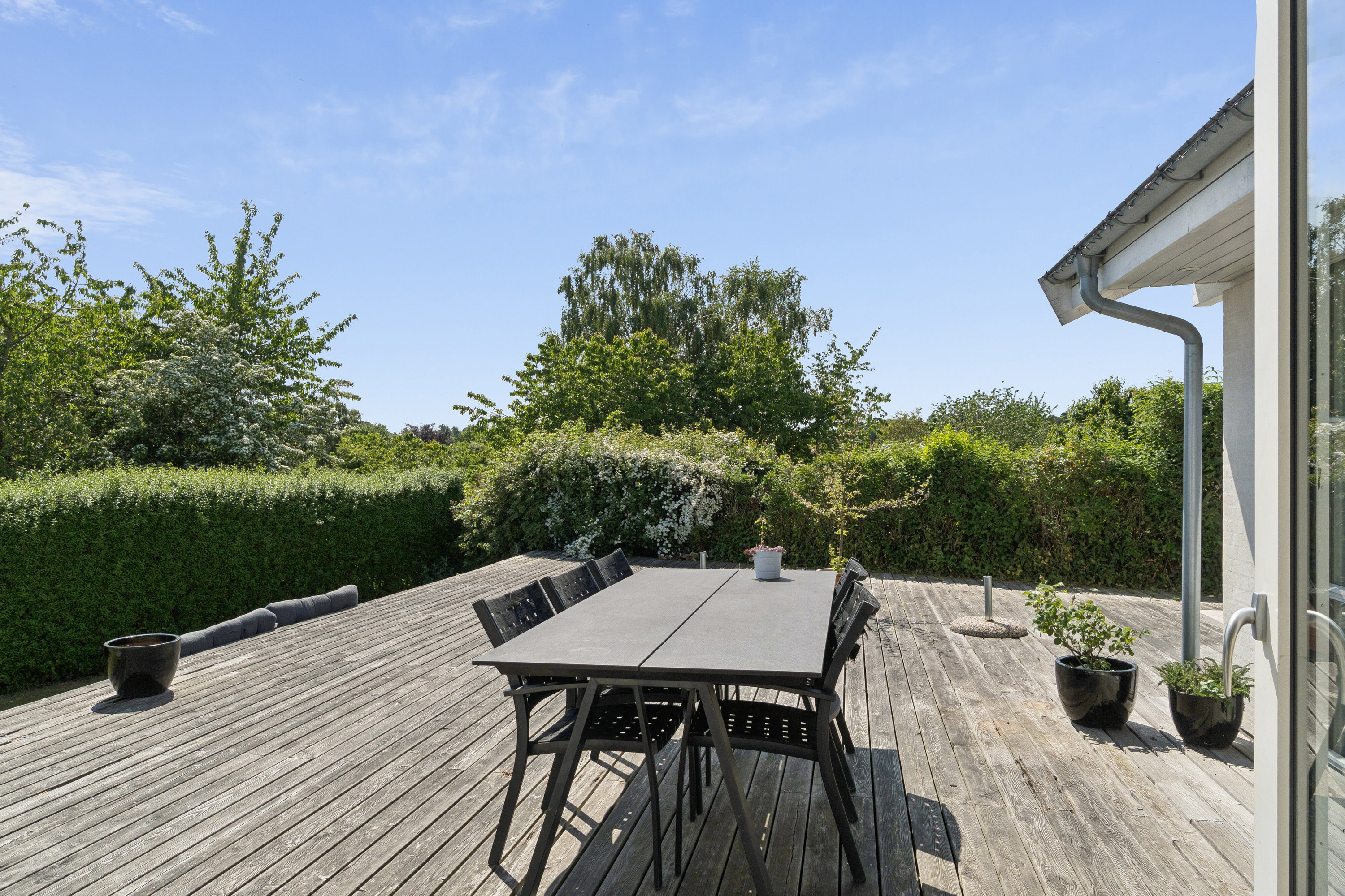 Fremhævet terrasse billede i fuldskærmstilstand. Billede af Jernvænget 13, Kregme, 3300 Frederiksværk