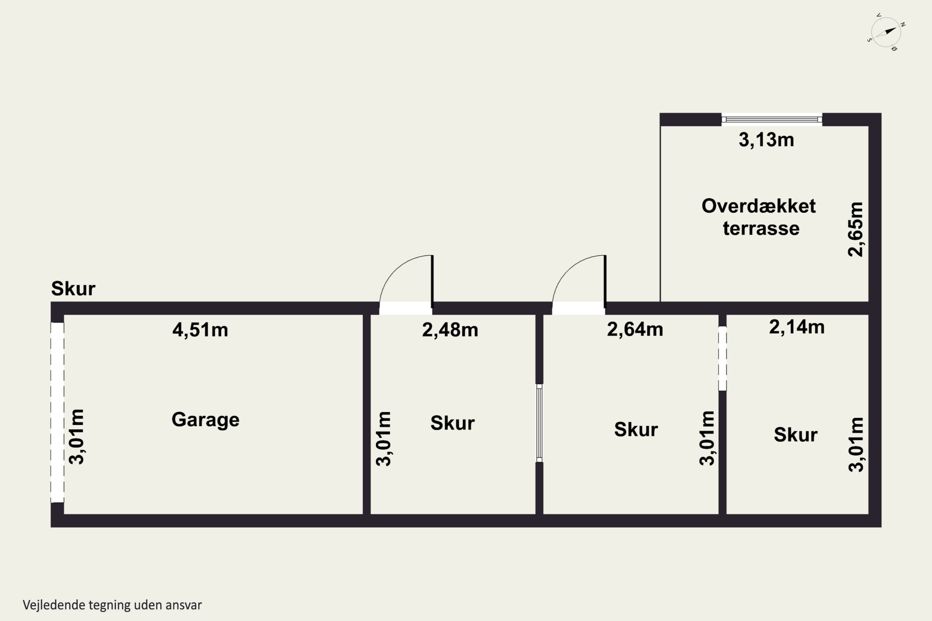 Plantegninger billede af Tøndervej 26B, 6340 Kruså