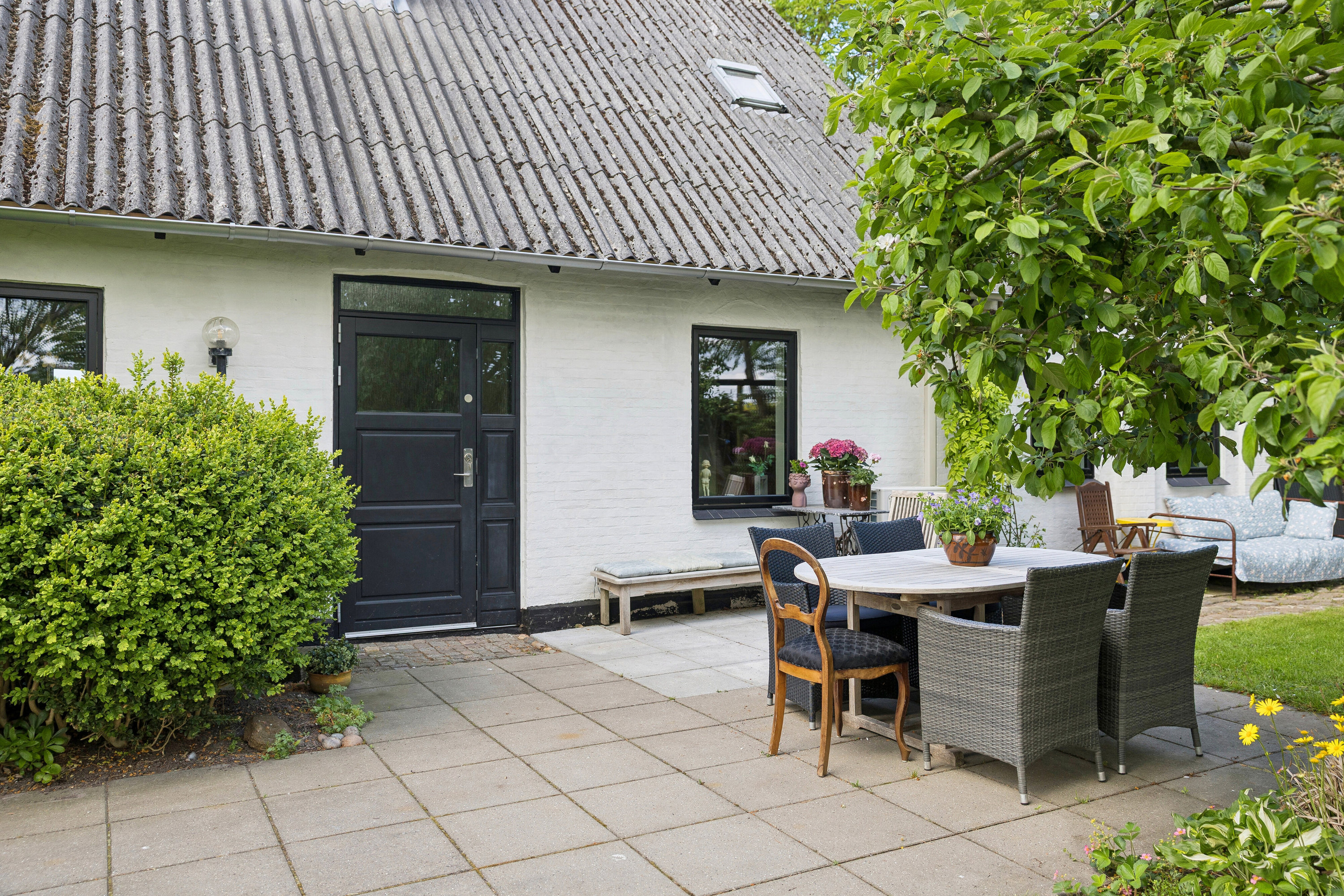 Fremhævet terrasse billede i fuldskærmstilstand. Billede af Lundgårdsvej 13, Uggerby, 9800 Hjørring