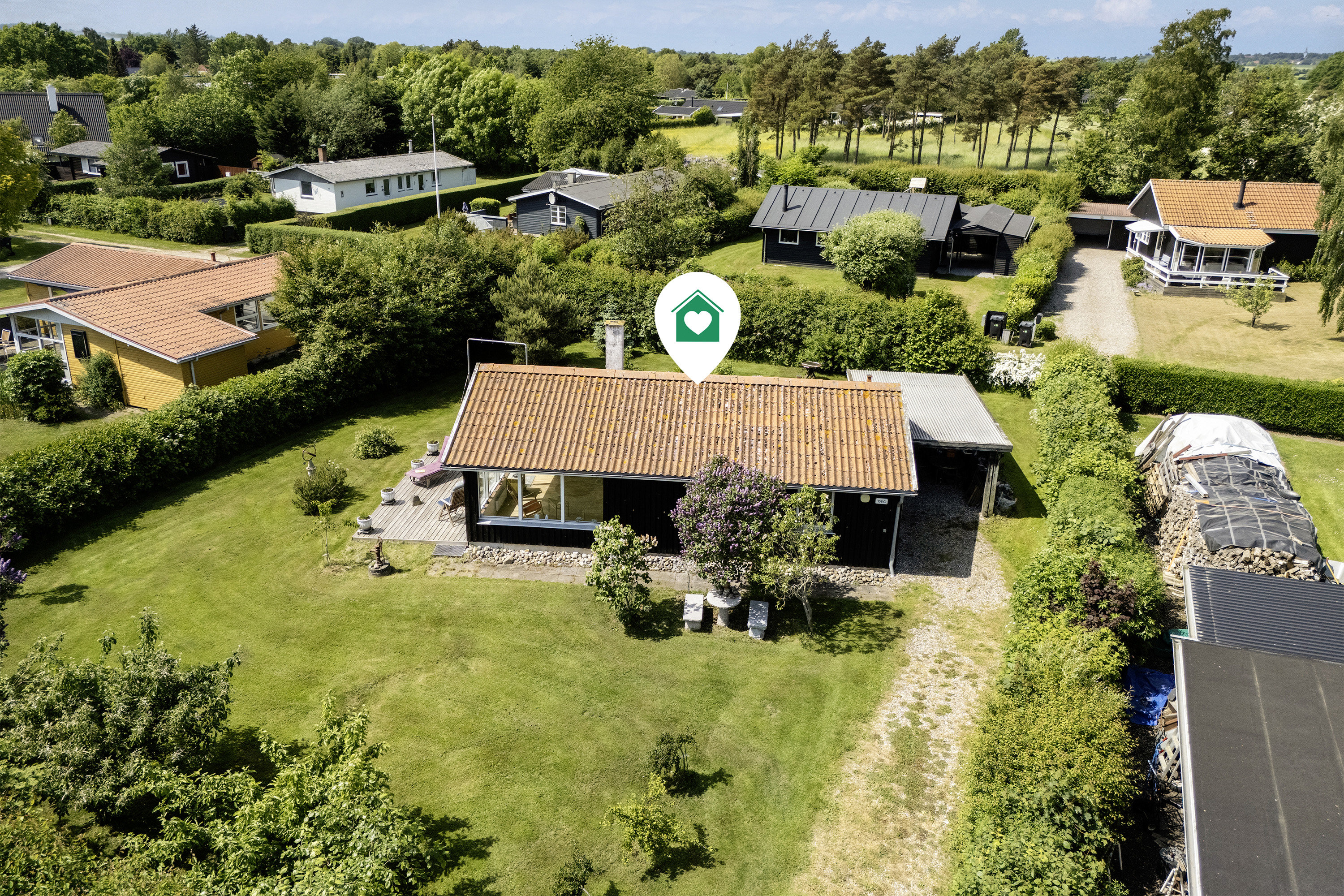 Fremhævet område billede i fuldskærmstilstand. Billede af Fyrremose 108C, Skovmose, 6470 Sydals