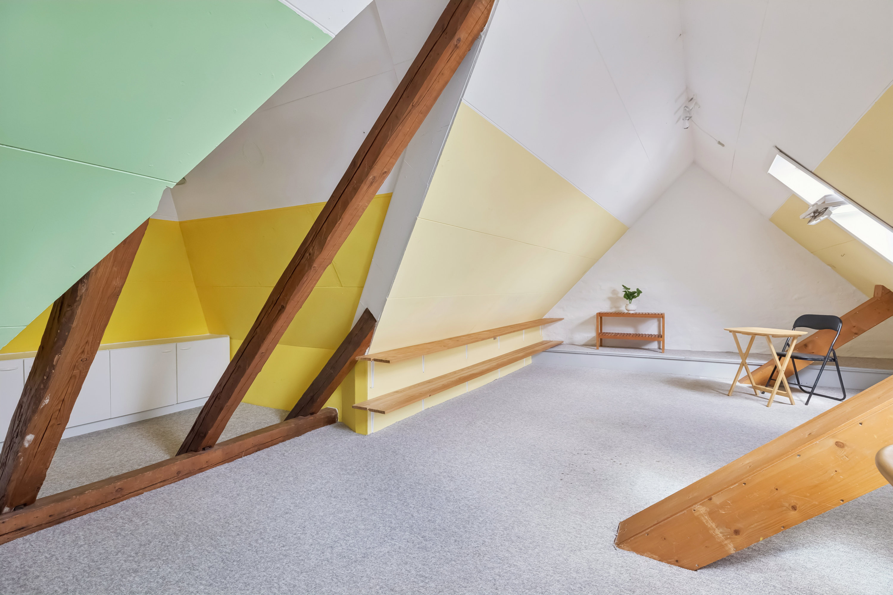 Fremhævet loft billede i fuldskærmstilstand. Billede af Adelgade 114A, 3., 8660 Skanderborg