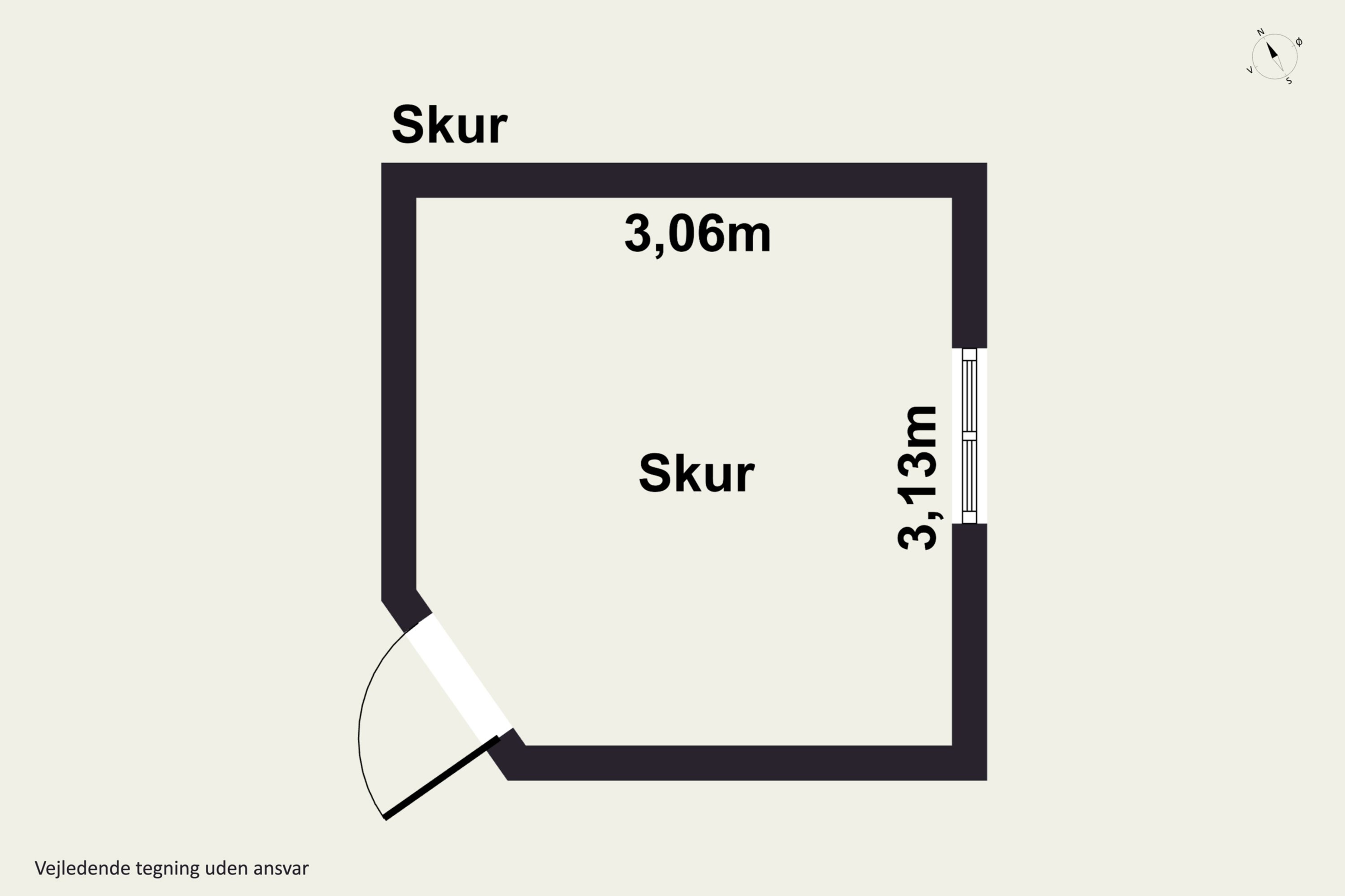 Plantegninger billede af Kærgårdsvej 5, Vestermarie, 3720 Aakirkeby
