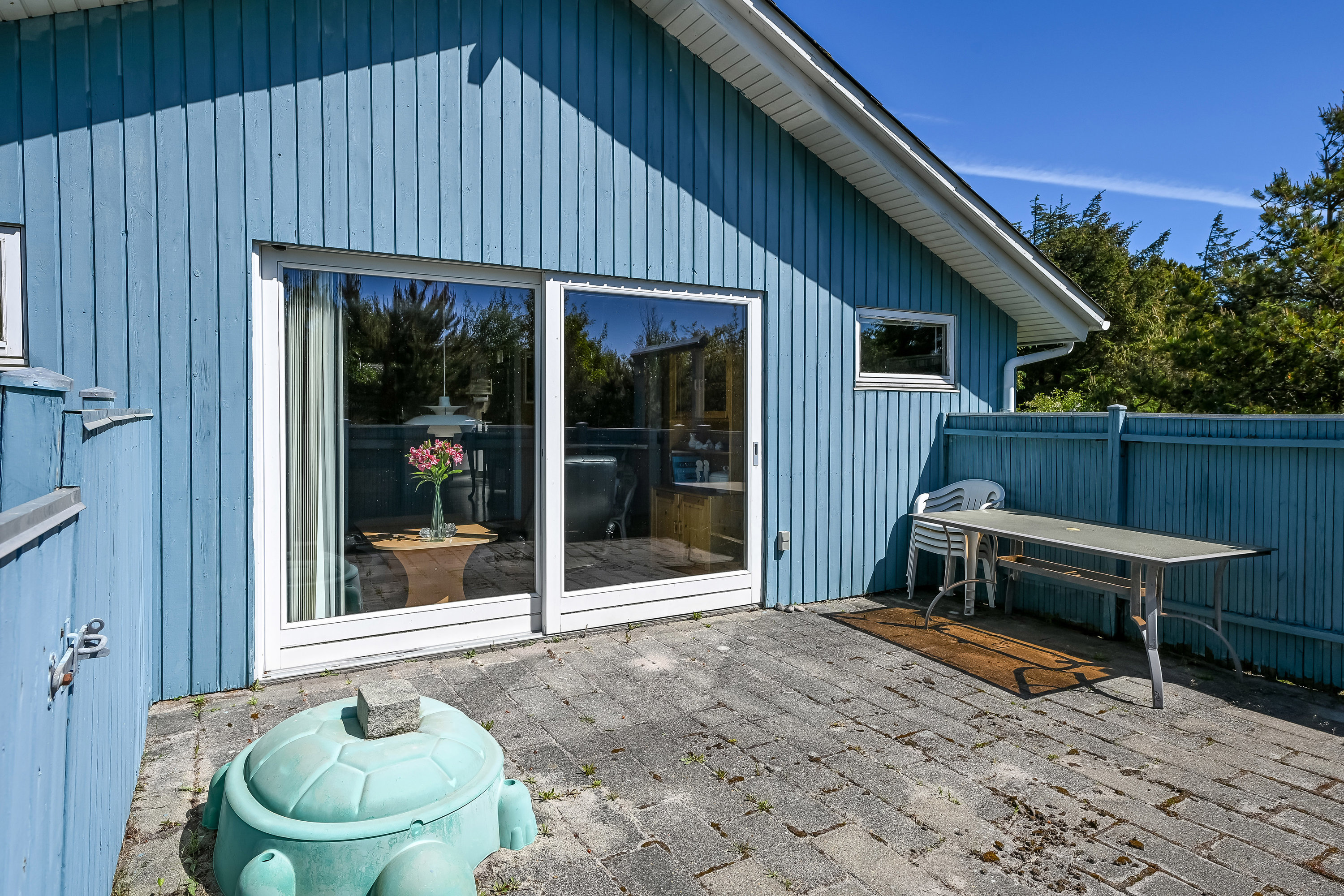 Fremhævet terrasse billede i fuldskærmstilstand. Billede af Søringen 26, Grærup, 6840 Oksbøl