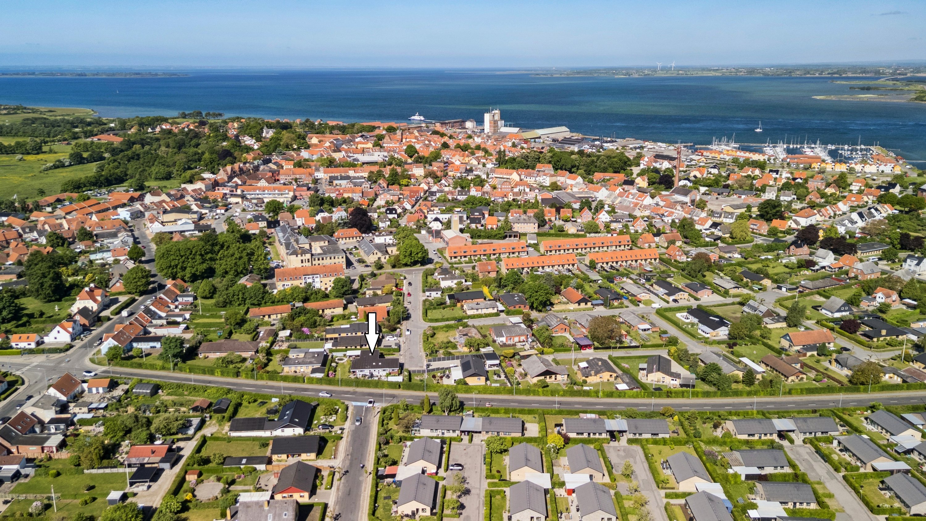 Fremhævet  billede i fuldskærmstilstand. Billede af Kløvervænget 18, 5900 Rudkøbing