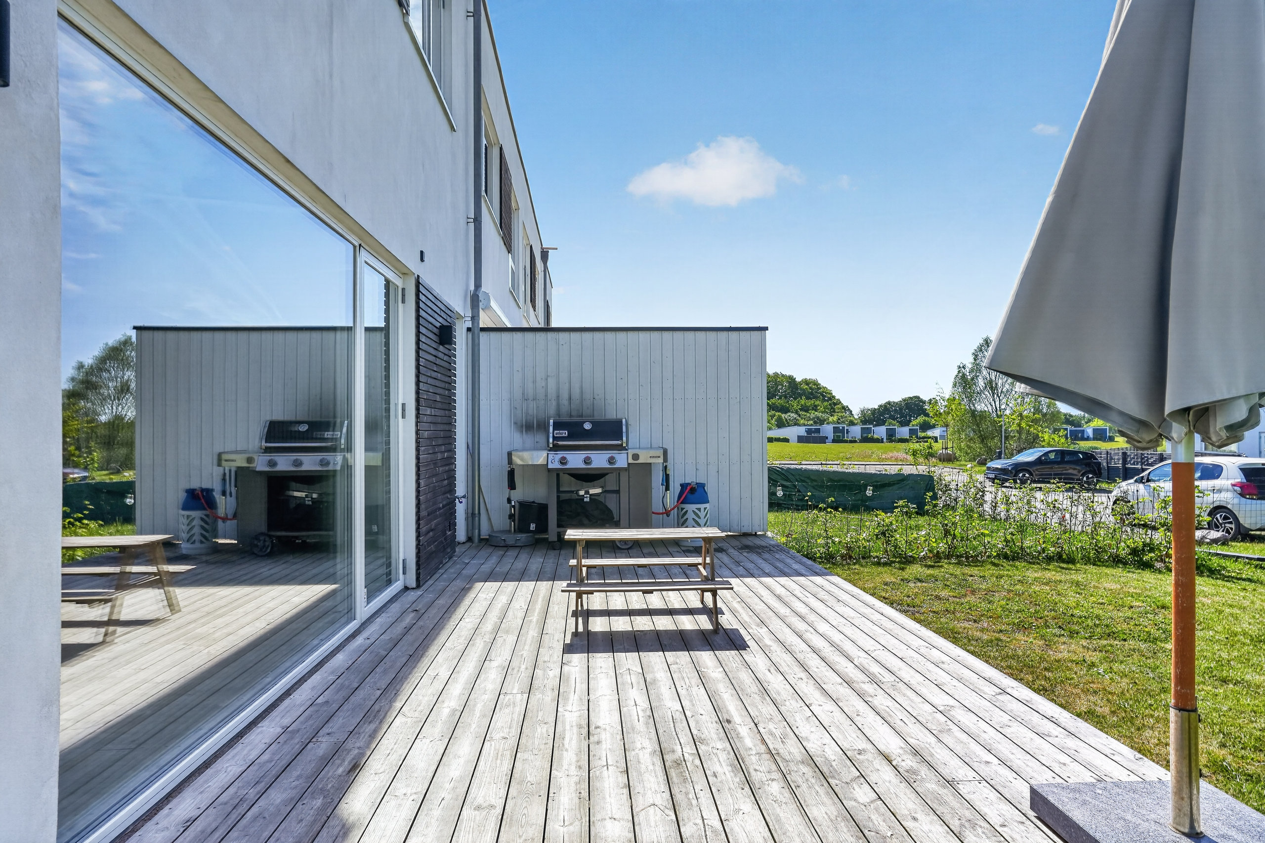 Fremhævet terrasse billede i fuldskærmstilstand. Billede af Torpet 78, 4300 Holbæk