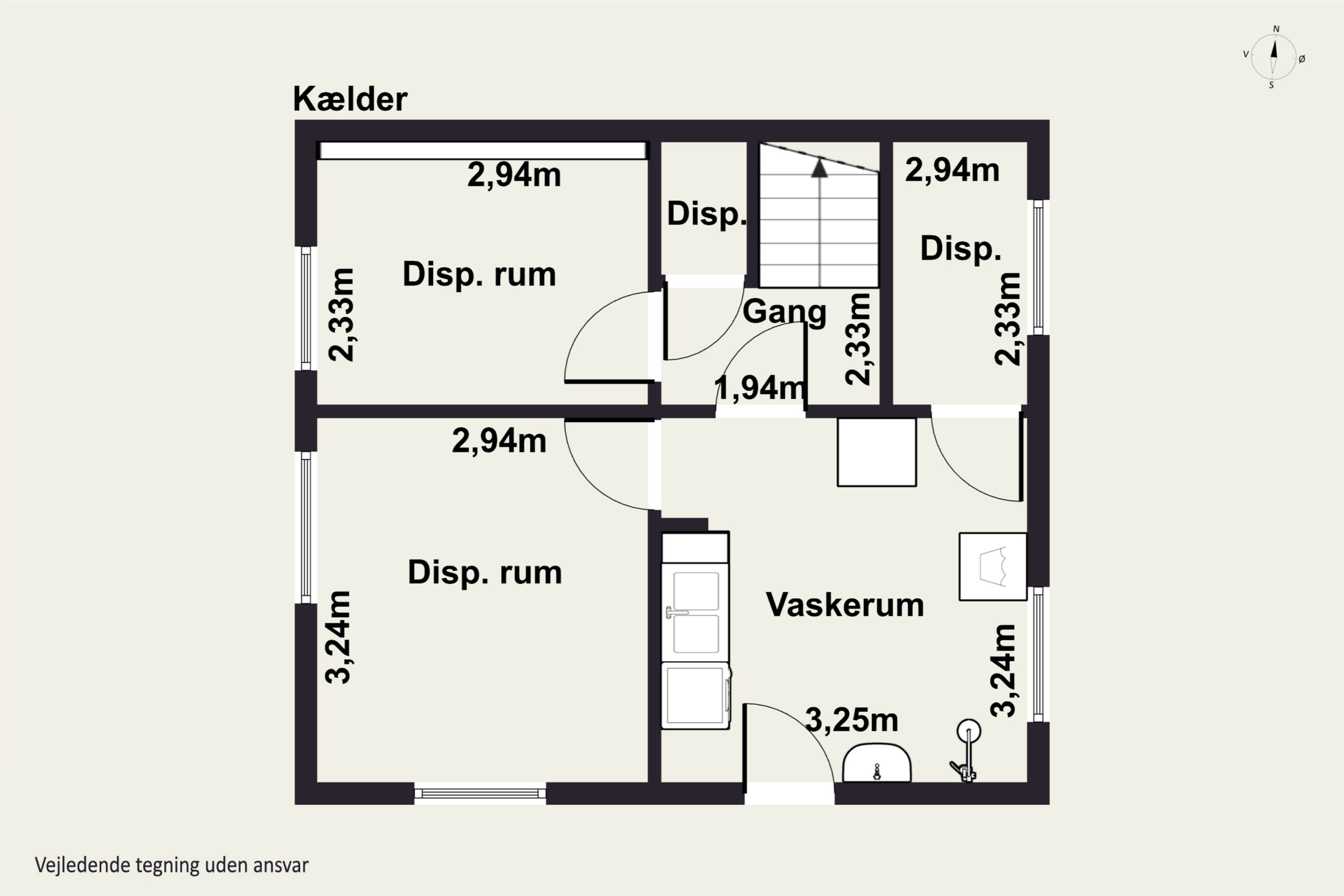 Plantegninger billede af Fynsgade 3, 9870 Sindal