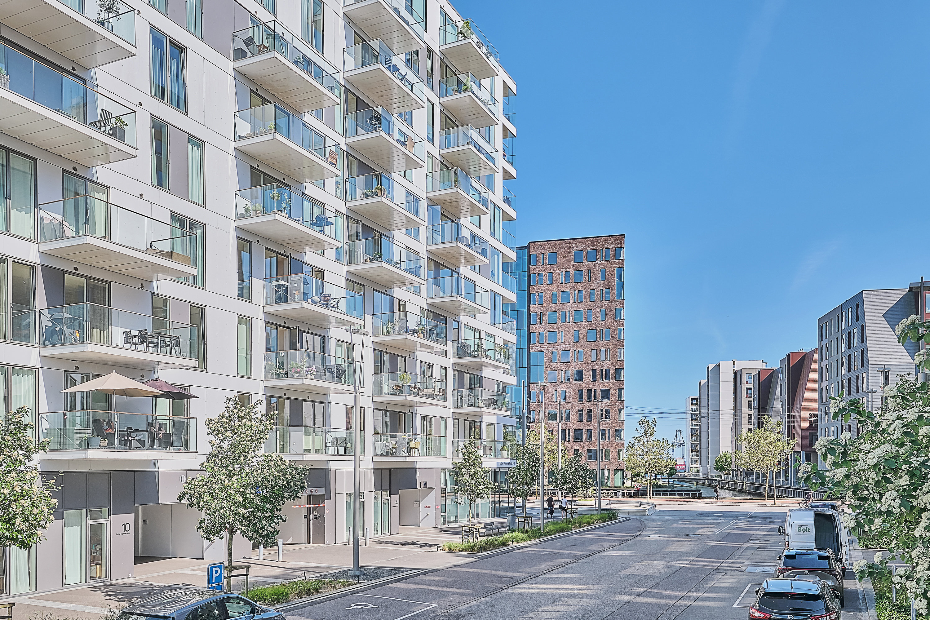 Fremhævet facade billede i fuldskærmstilstand. Billede af Esther Aggebos Gade 10, 3. 2., 8000 Aarhus C