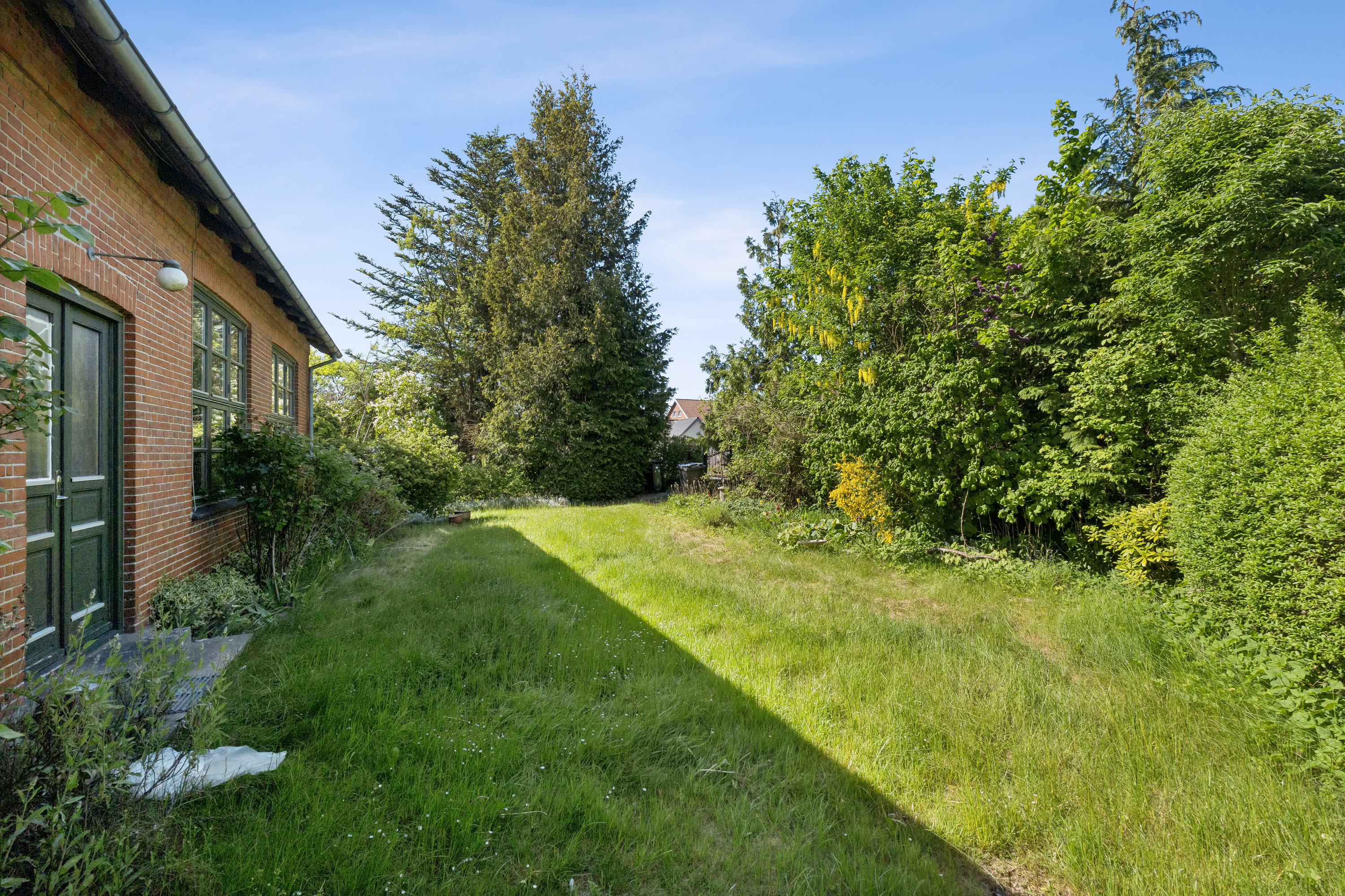 Fremhævet set fra haven billede i fuldskærmstilstand. Billede af Heeringvej 6, Jenstrup, 4690 Haslev