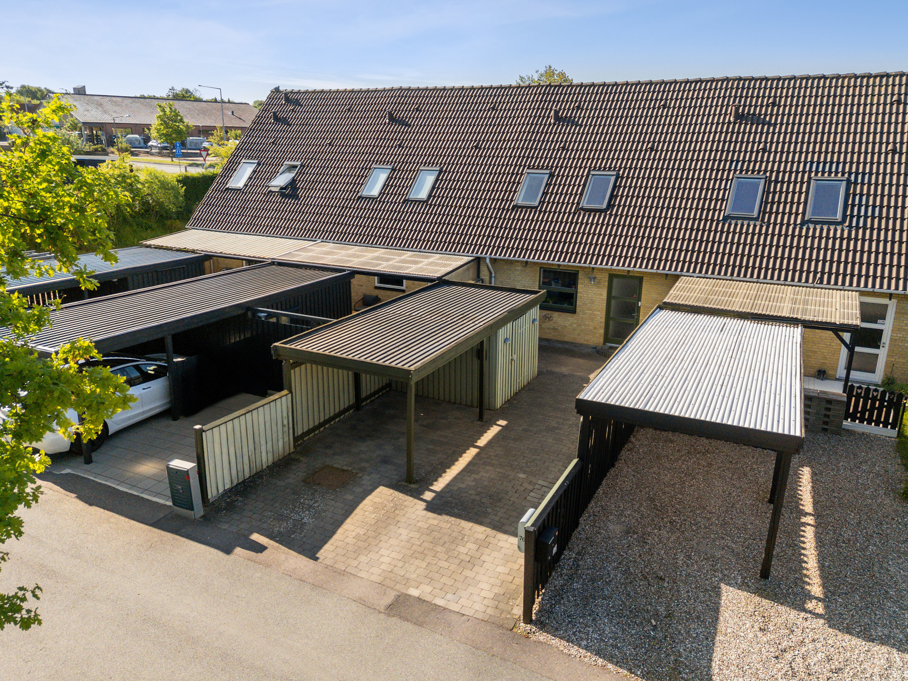 Fremhævet luftfoto billede i fuldskærmstilstand. Billede af Rømøparken 76, 4200 Slagelse