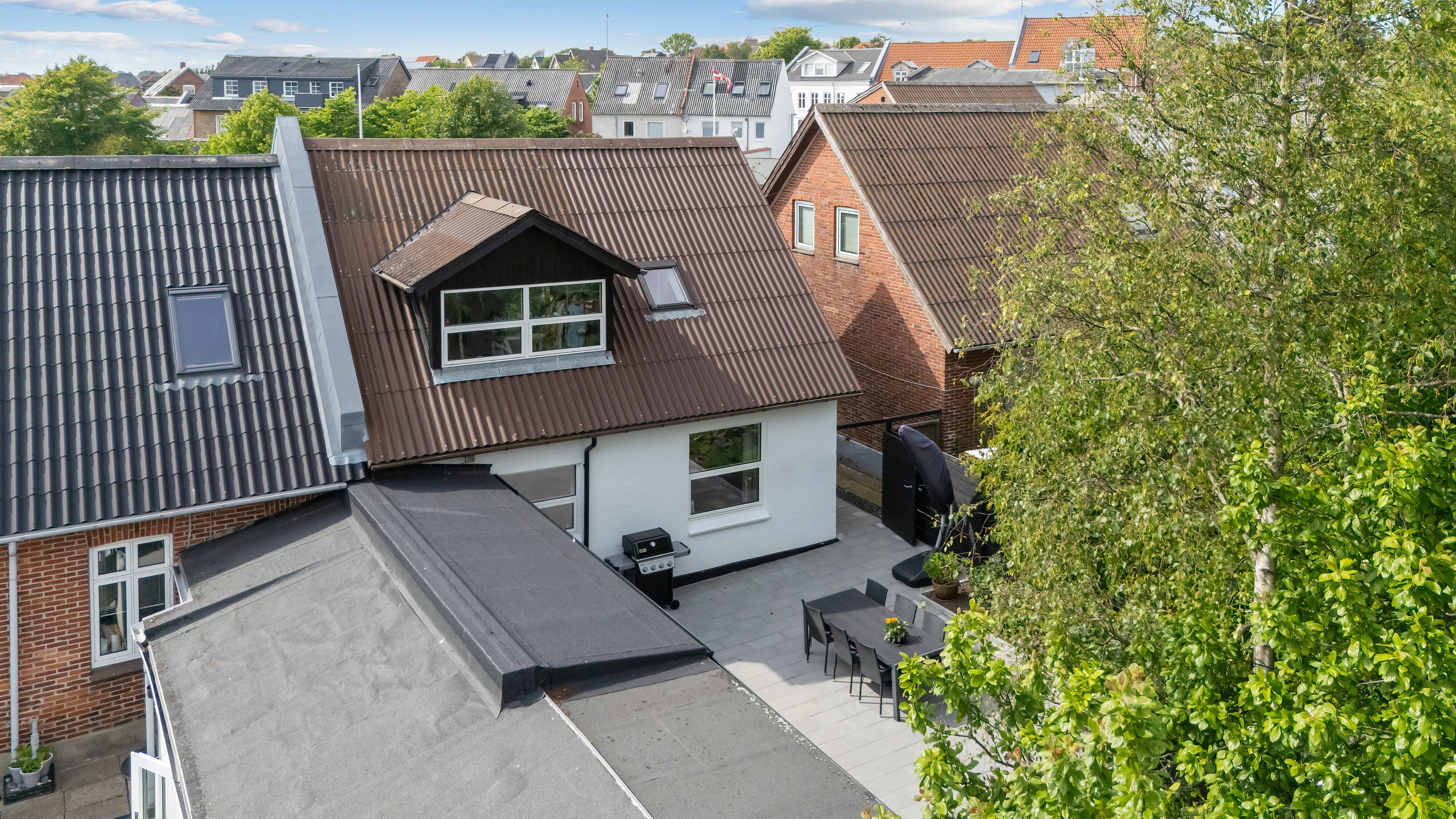 Fremhævet udsigt fra toppen billede i fuldskærmstilstand. Billede af Bryggerivej 15, 7700 Thisted