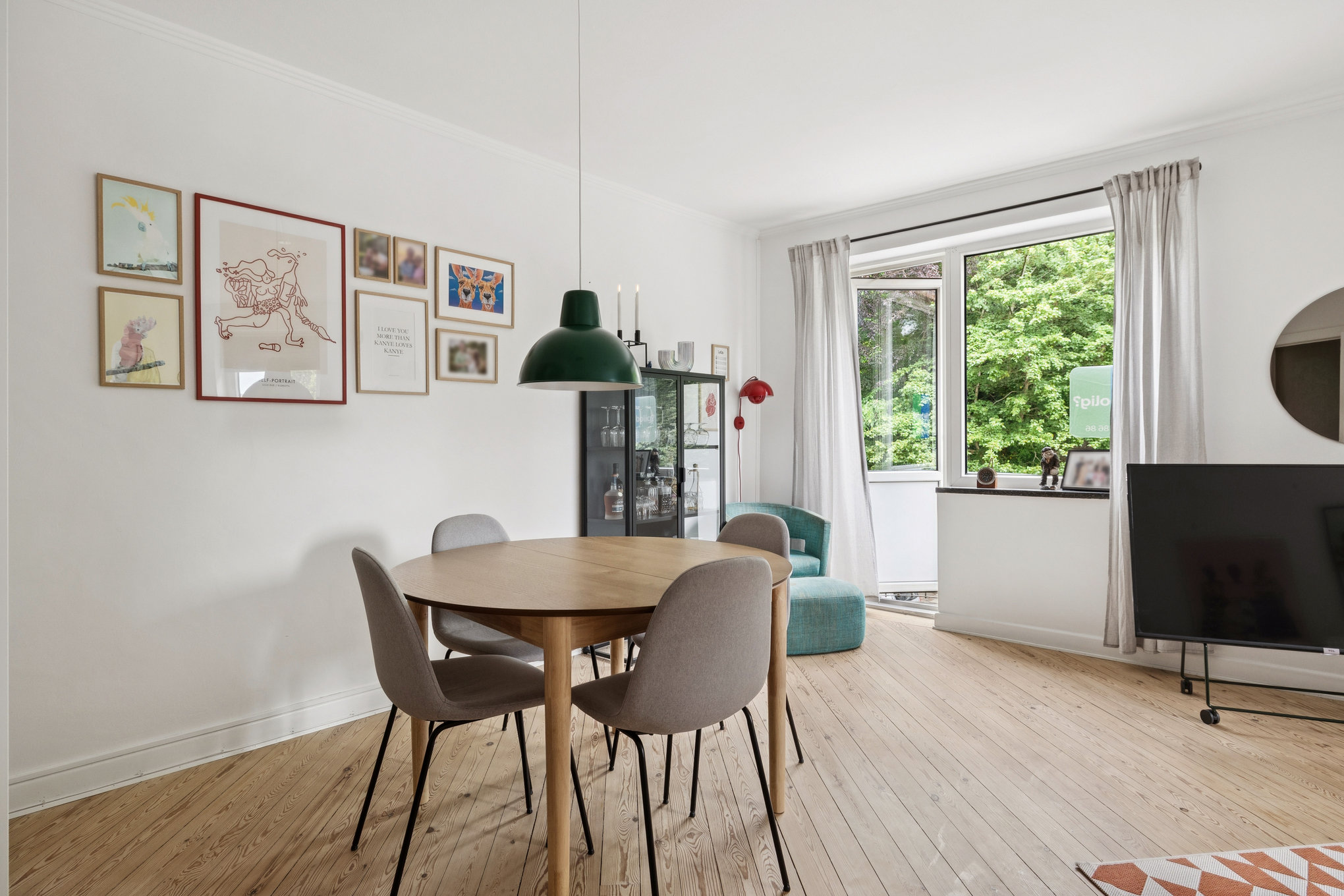 Fremhævet stue billede i fuldskærmstilstand. Billede af Sjællandsgade 15, 1. th., 8900 Randers C