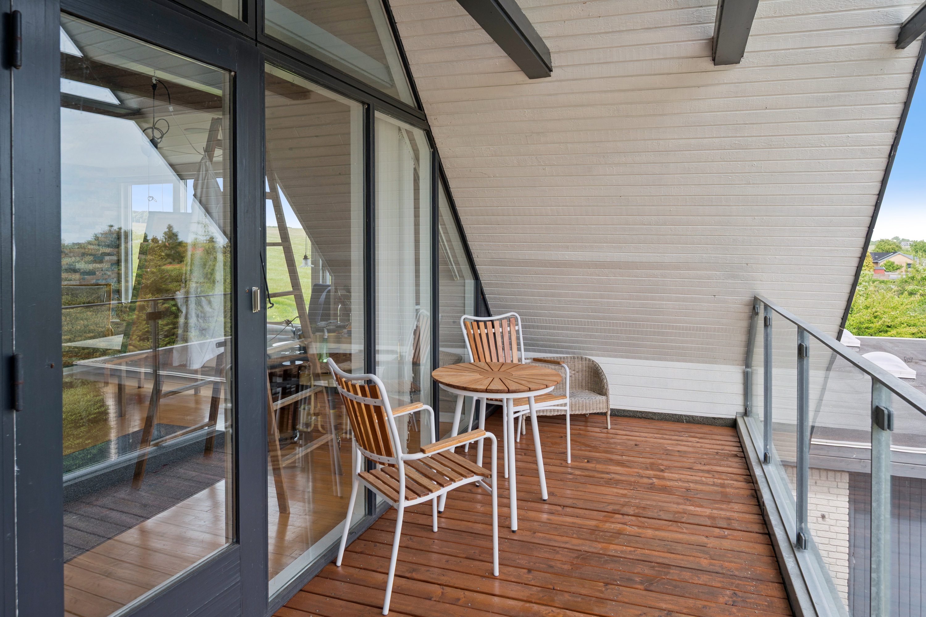 Fremhævet terrasse billede i fuldskærmstilstand. Billede af Fyrrevænget 20, Løgten, 8541 Skødstrup