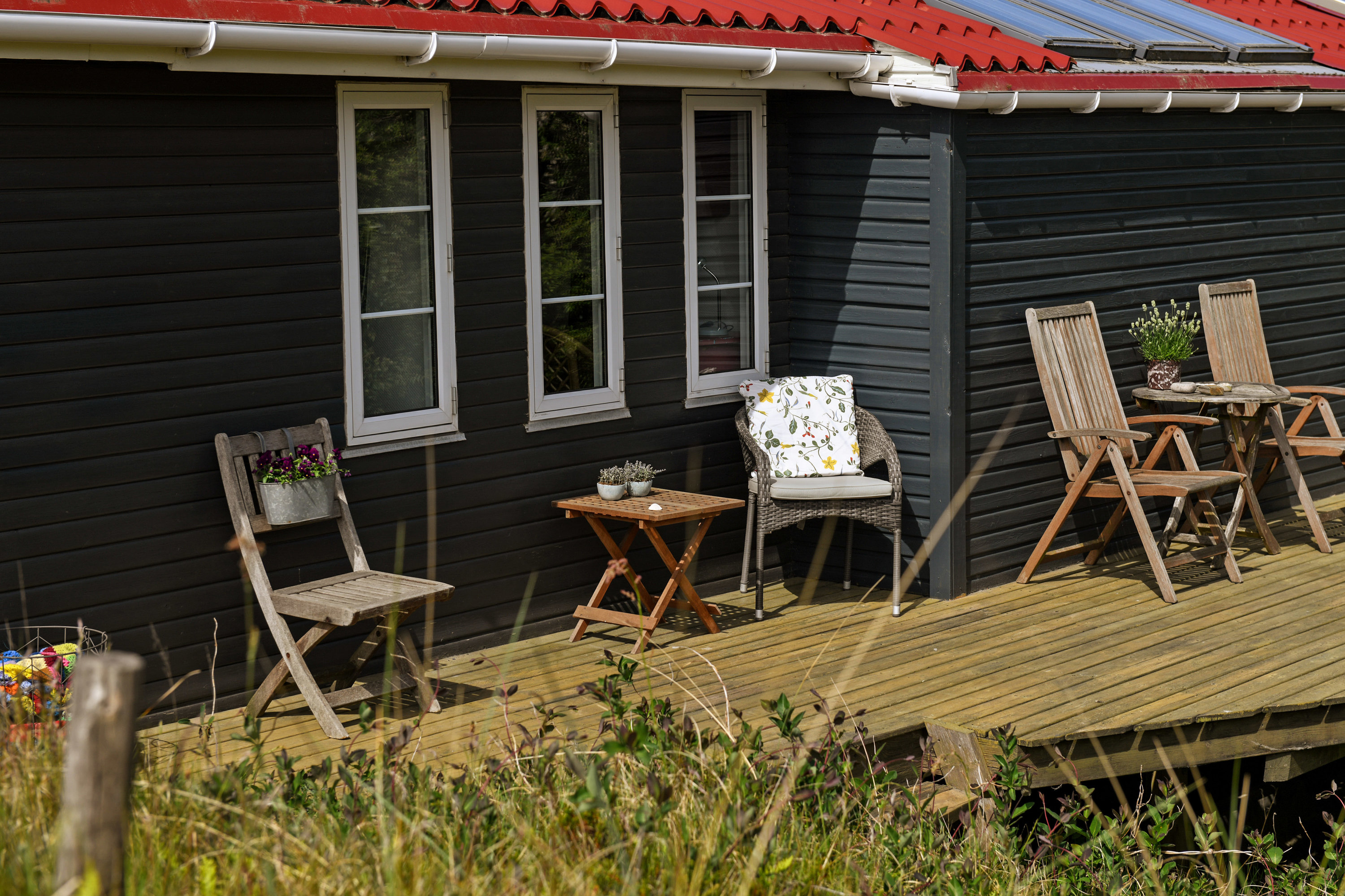 Fremhævet terrasse billede i fuldskærmstilstand. Billede af Kirkevejen 55, Rindby Strand, 6720 Fanø