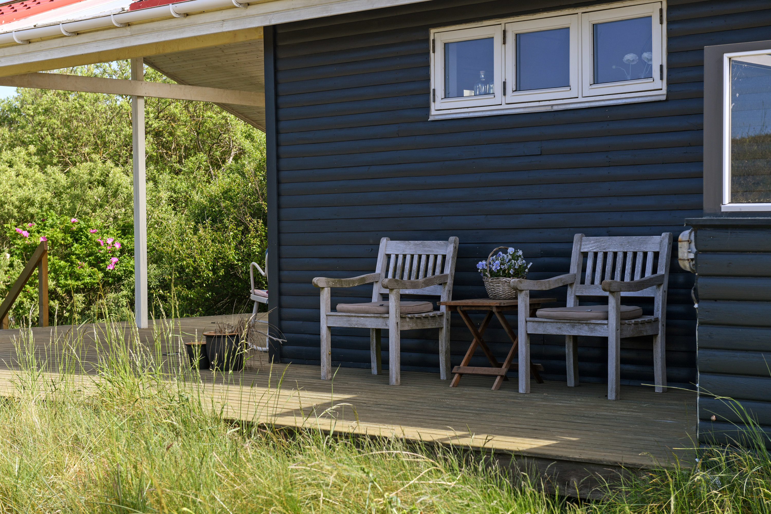Fremhævet terrasse billede i fuldskærmstilstand. Billede af Kirkevejen 55, Rindby Strand, 6720 Fanø