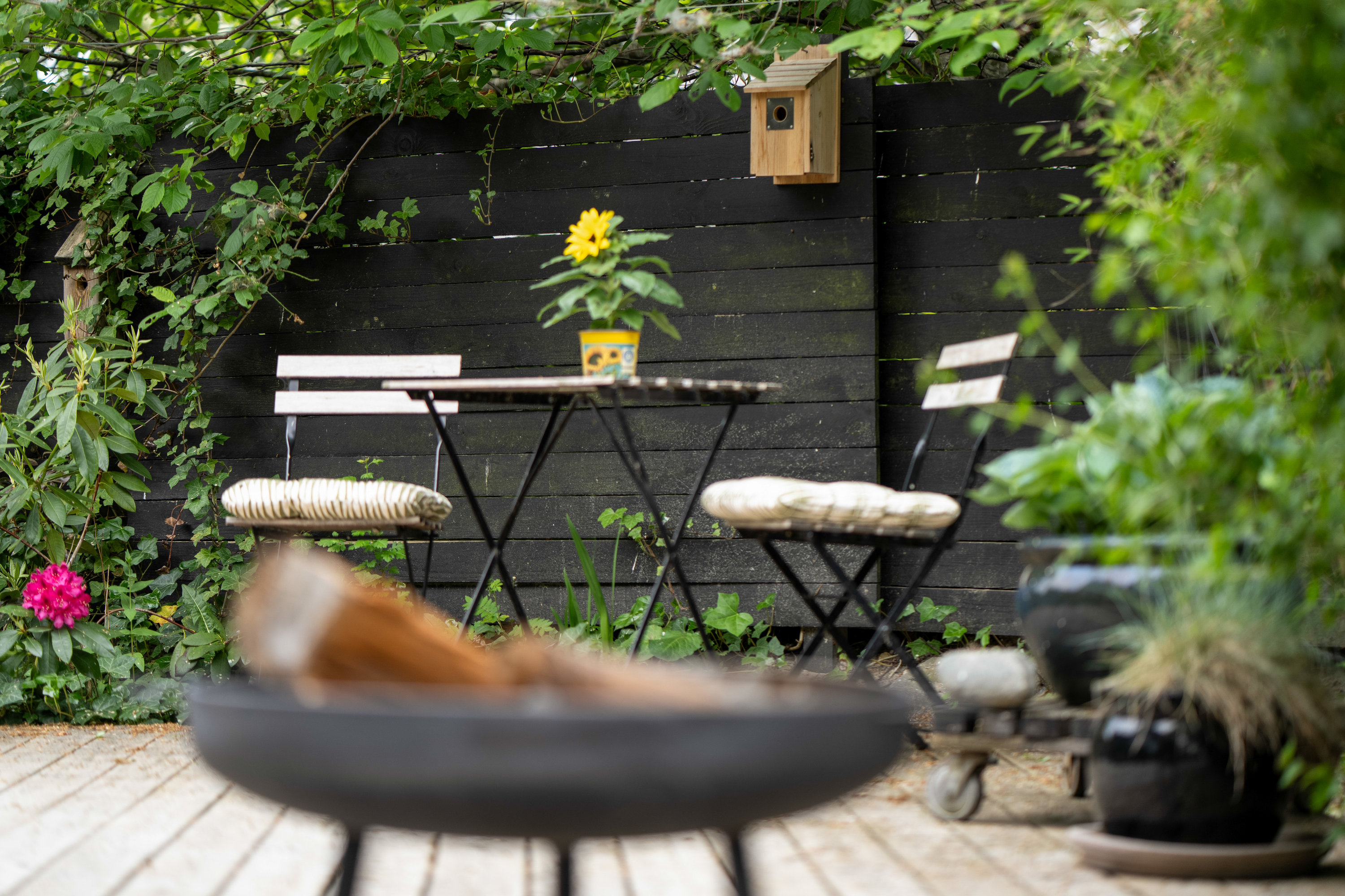 Fremhævet terrasse billede i fuldskærmstilstand. Billede af Tirsdagsengen 13, 3400 Hillerød